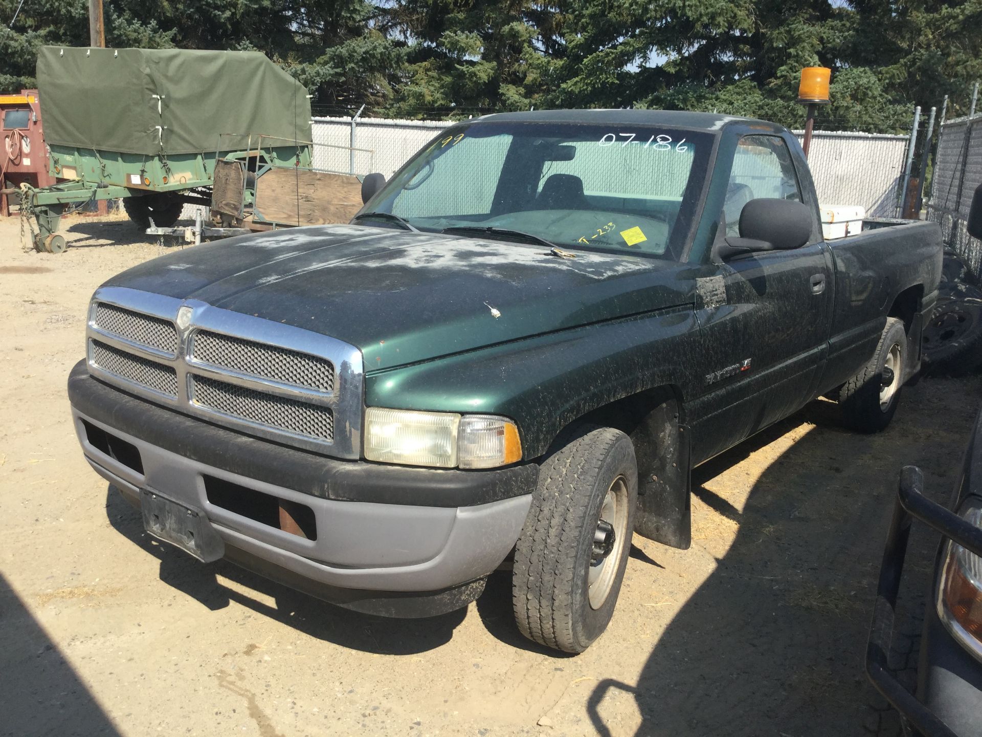 Year: 2000 Make: Dodge Model: 1/2T Type: Pickup Vin#: 561821 Mileage/Hours: 176001 3.9L, 2WD, RC,