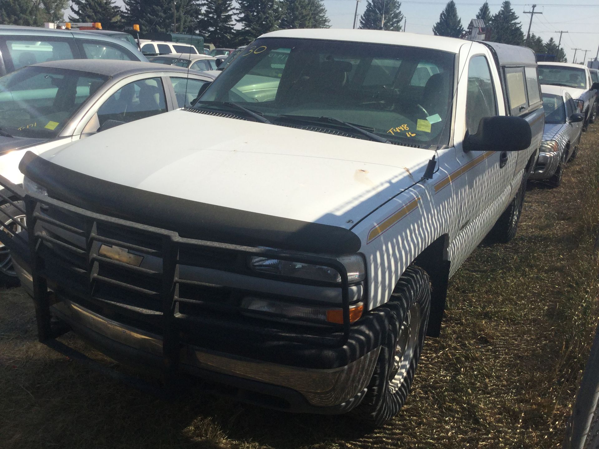 Year: 2002 Make: Chevy Model: 1/2T Type: Pickup Vin#: 224035 Mileage/Hours: 97325 4.8L, 4x4, 5sp,