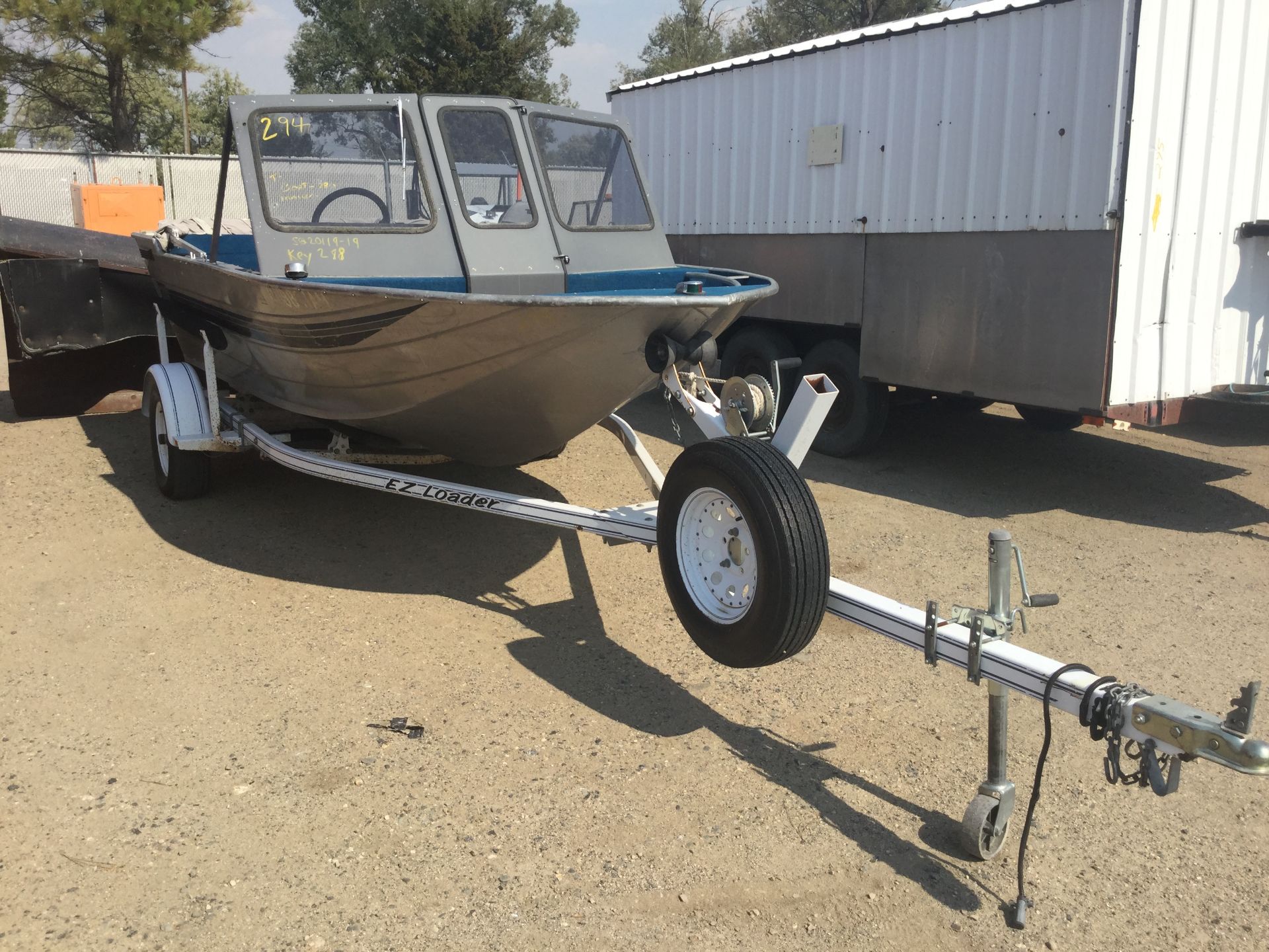 Year: 1995 Make: Alpine Model: 15' Jet Type: Boat, Trailer Vin#: 39G595 bt, P43372 trlr Mileage/ - Image 2 of 5