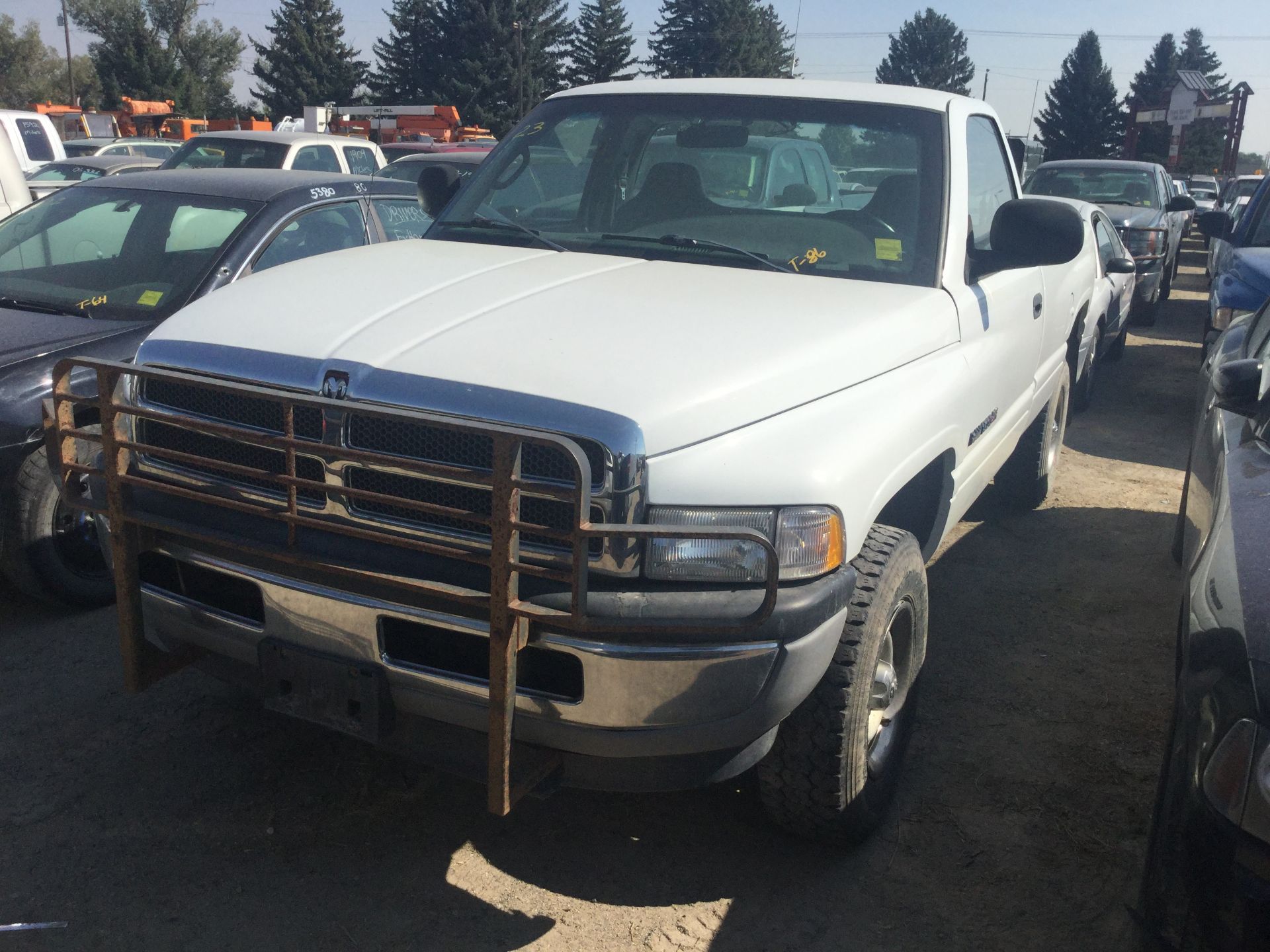 Year: 1999 Make: Dodge Model: 1/2T Type: Pickup Vin#: 233409 Mileage/Hours: 80220 5.2L, 4x4, 5sp,