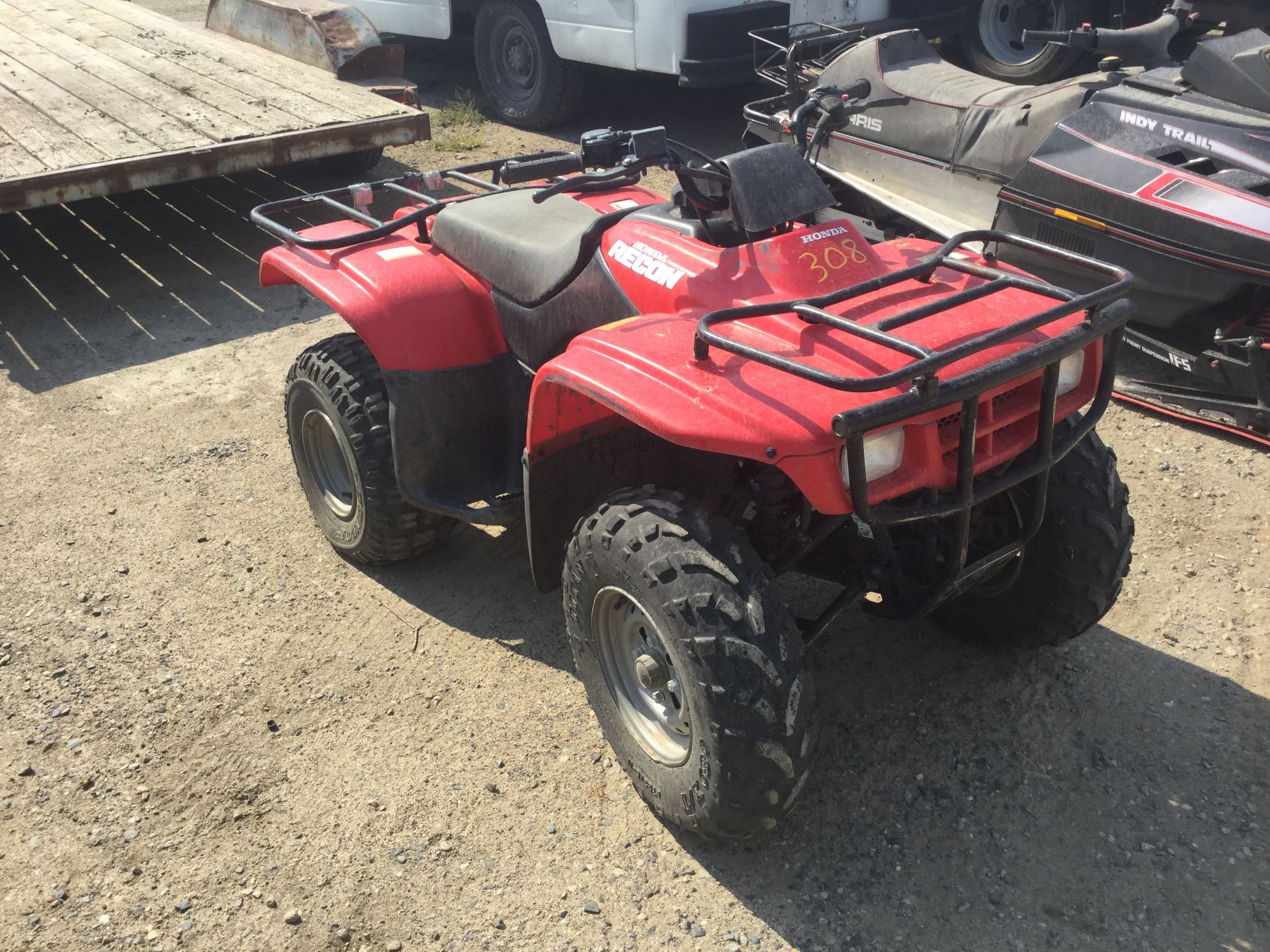 Year: 2004 Make: Honda Model: Recon Type: ATV Vin#: 407870 Mileage/Hours: No Meter 250CC