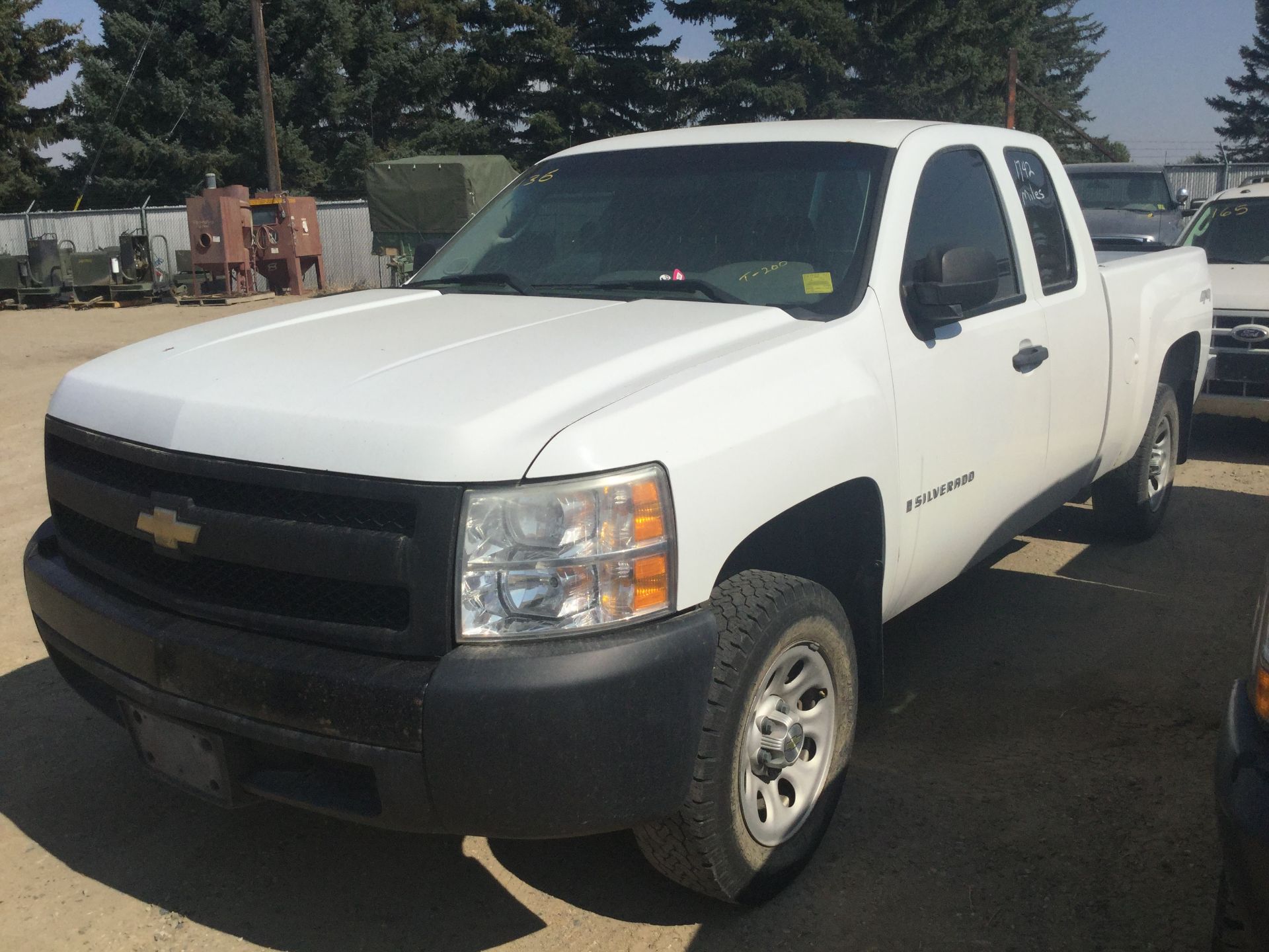 Year: 2007 Make: Chevy Model: 1/2T Type: Pickup Vin#: 532595 Mileage/Hours: 191000 4.8L, 4x4, XC,