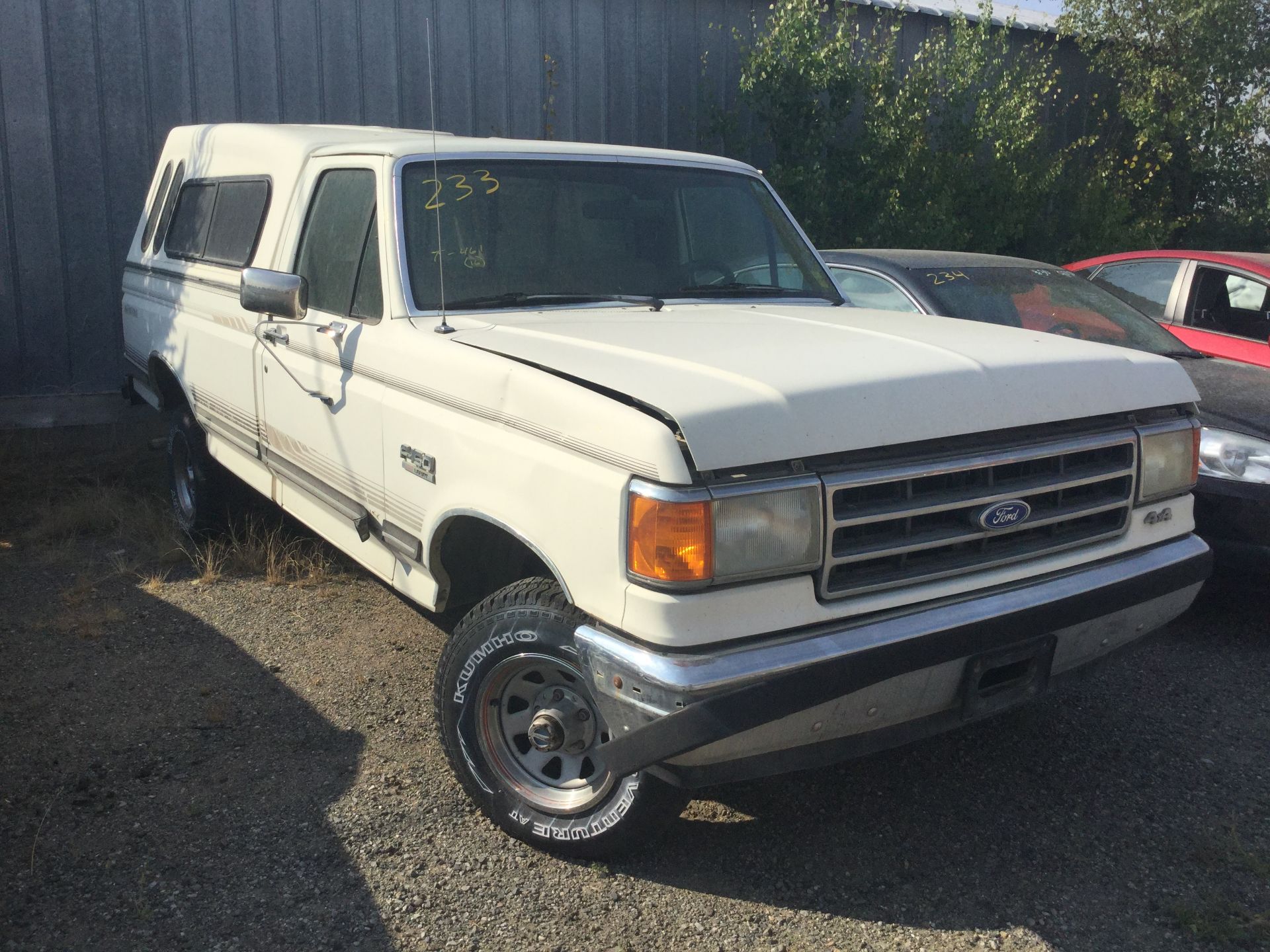 Year: 1989 Make: Ford Model: 1/2T Type: Pickup Vin#: A93975 Mileage/Hours: 20257 5.0L, 5sp, 4x4, RC, - Image 3 of 4