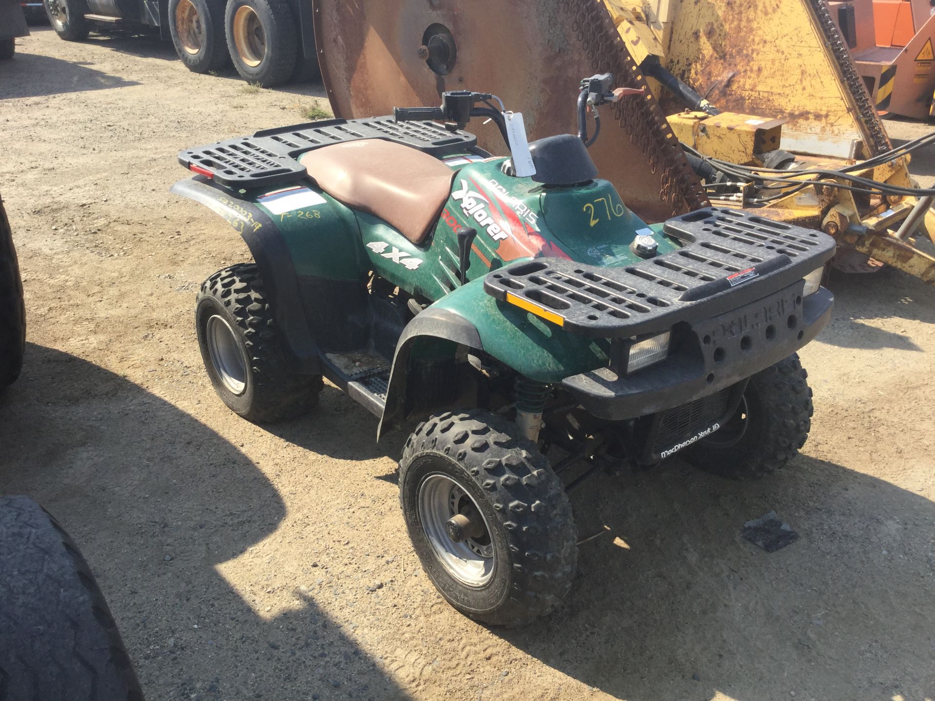 Year: 1996 Make: Polaris Model: Explorer 300 Type: ATV Vin#: 926662 Mileage/Hours: No Meter Explorer