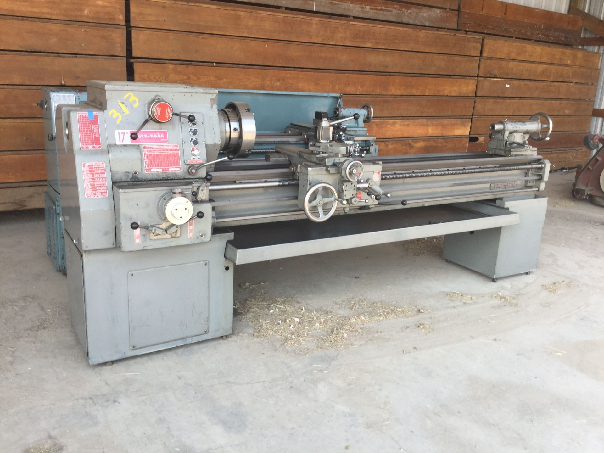 Year: unknown Make: SouthBend Model: Turn-Nado CL170G Type: Metal Lathe Vin#: unknown Mileage/Hours: