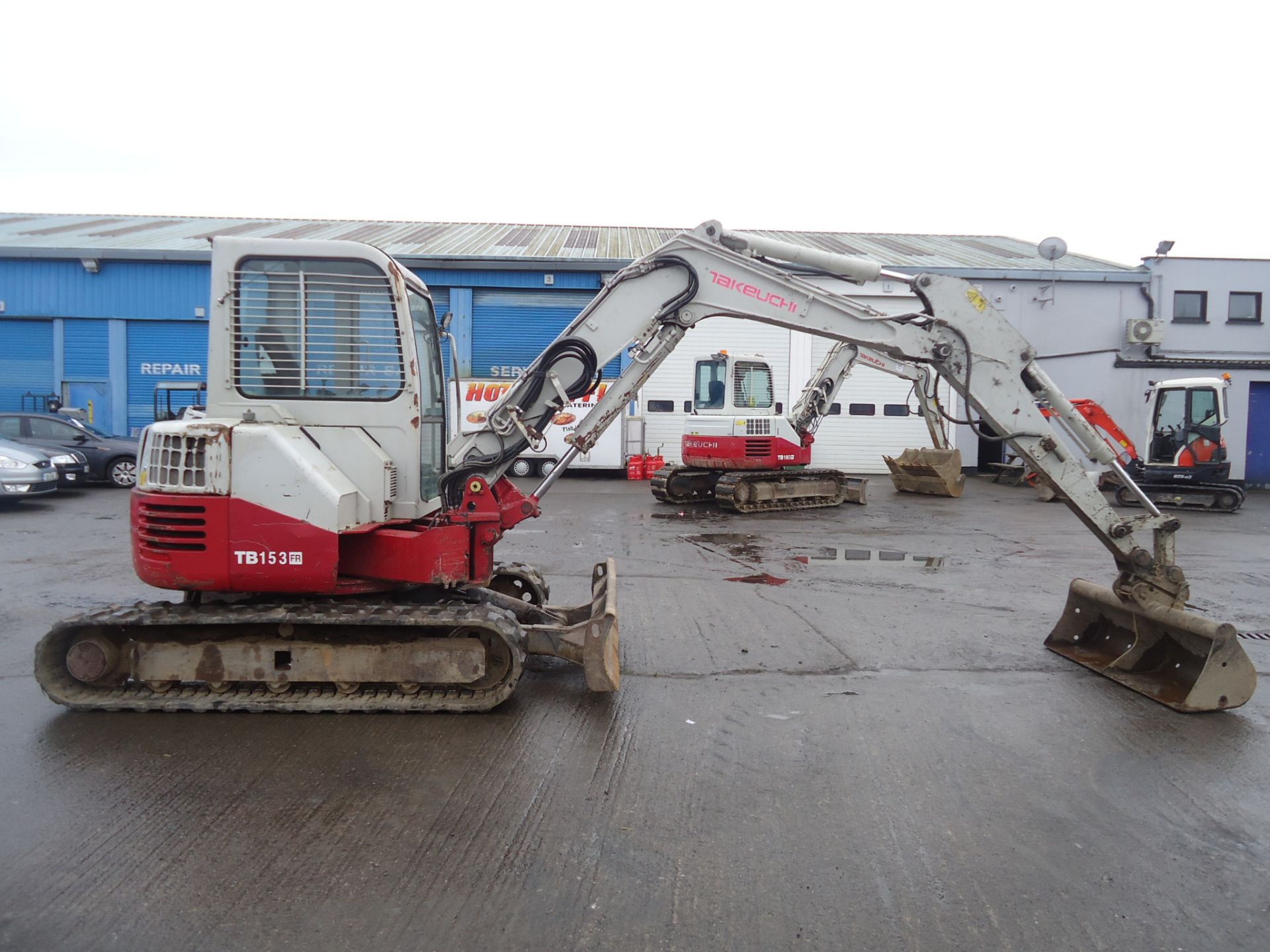 2008 Takeuchi TB153FR Zero Tail Swing Excavator - Image 10 of 20