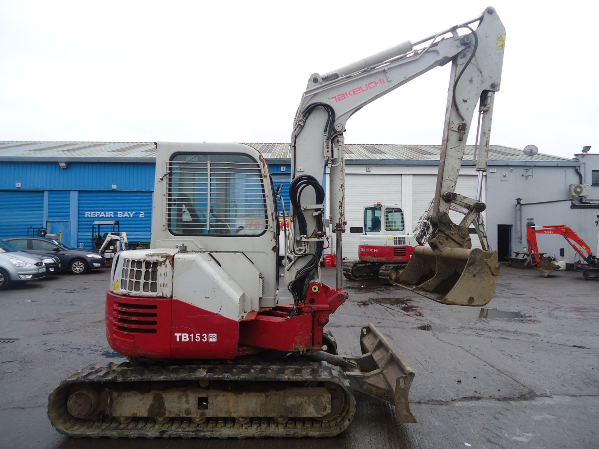 2008 Takeuchi TB153FR Zero Tail Swing Excavator - Image 5 of 20