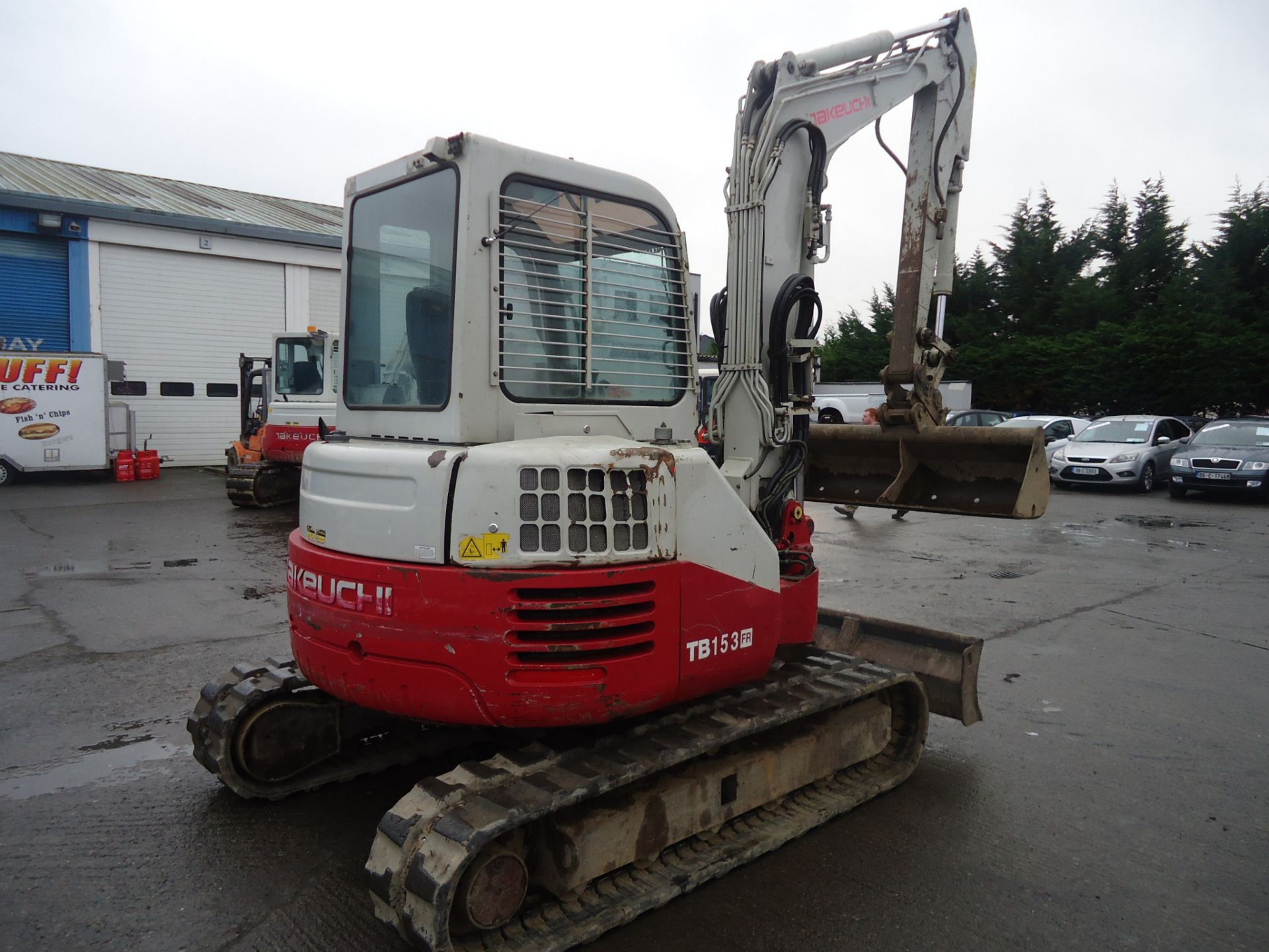 2008 Takeuchi TB153FR Zero Tail Swing Excavator - Image 4 of 20