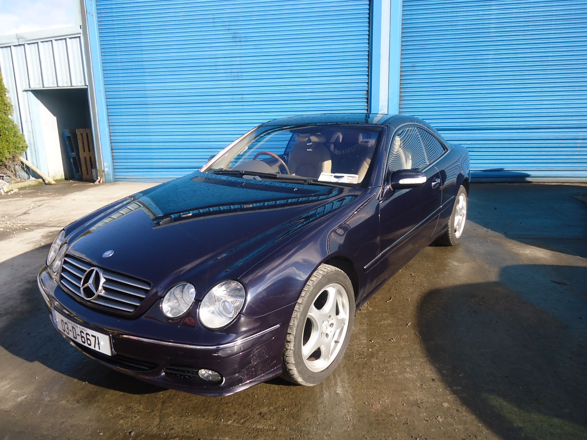 03D6671 2003 Mercedes CL500