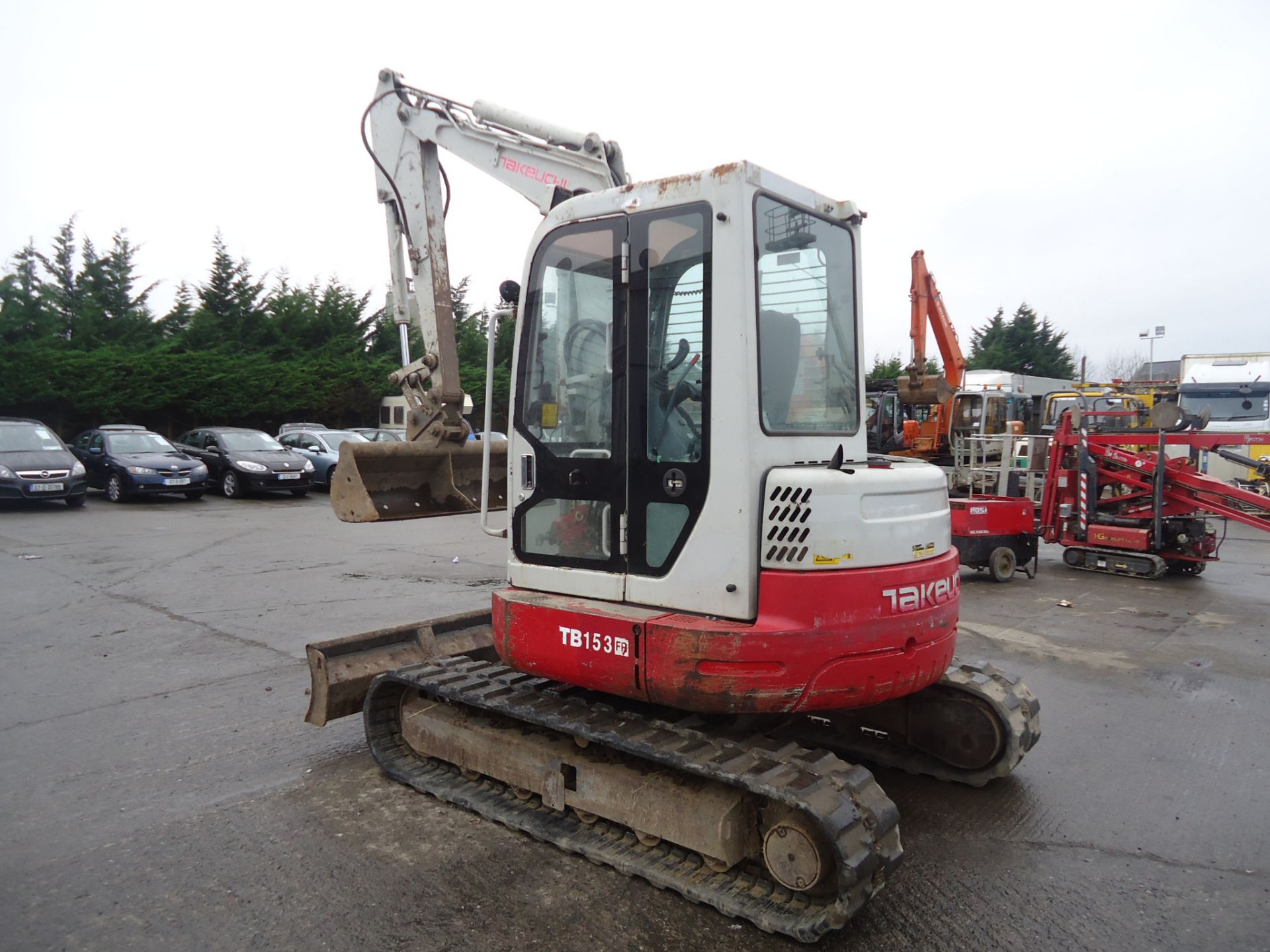 2008 Takeuchi TB153FR Zero Tail Swing Excavator - Image 3 of 20