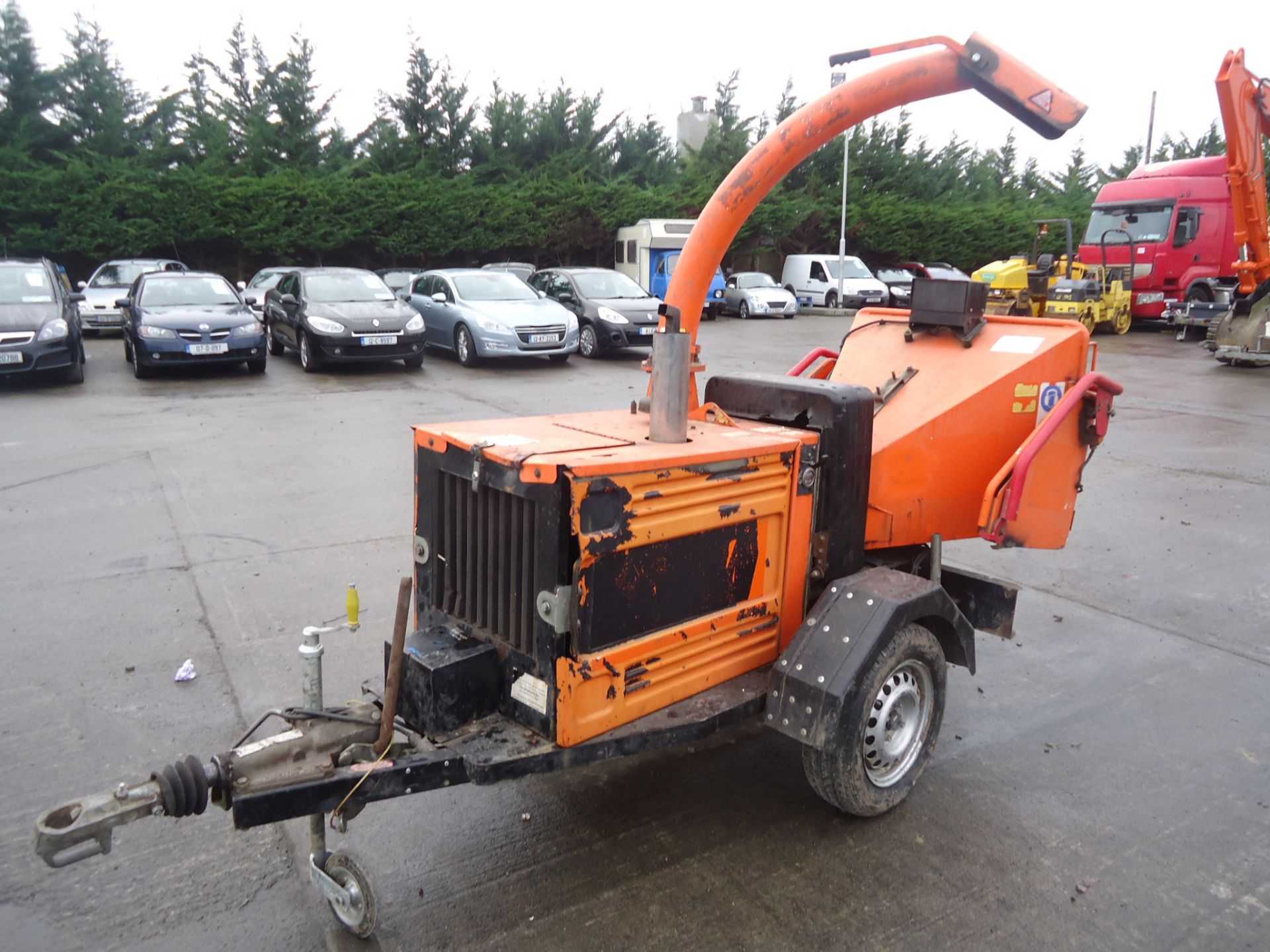 2004 Timberwolf TW150-DHB Fast Tow Wood Chipper/Shredder 1