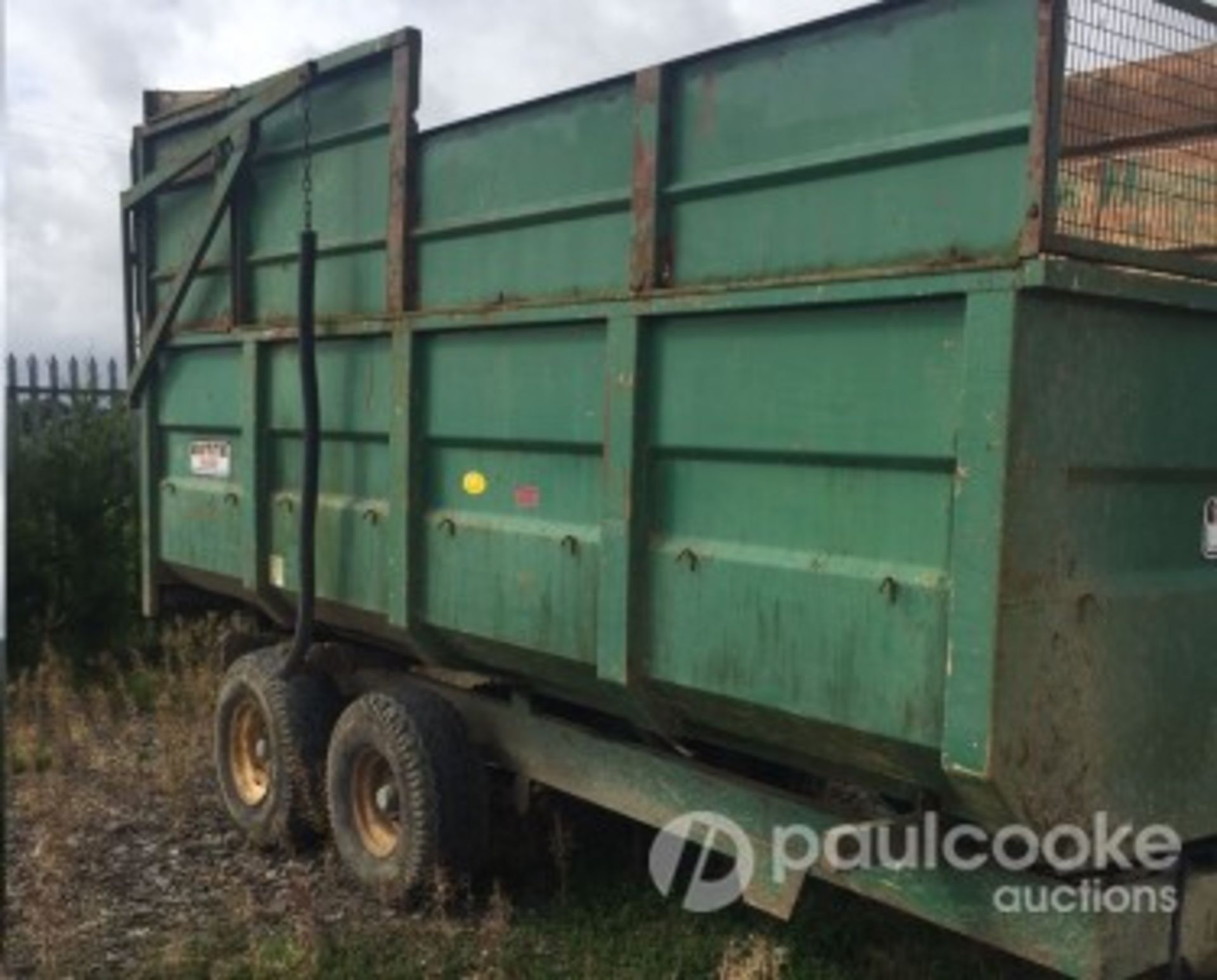 Griffith Twin Axle Silage Trailer