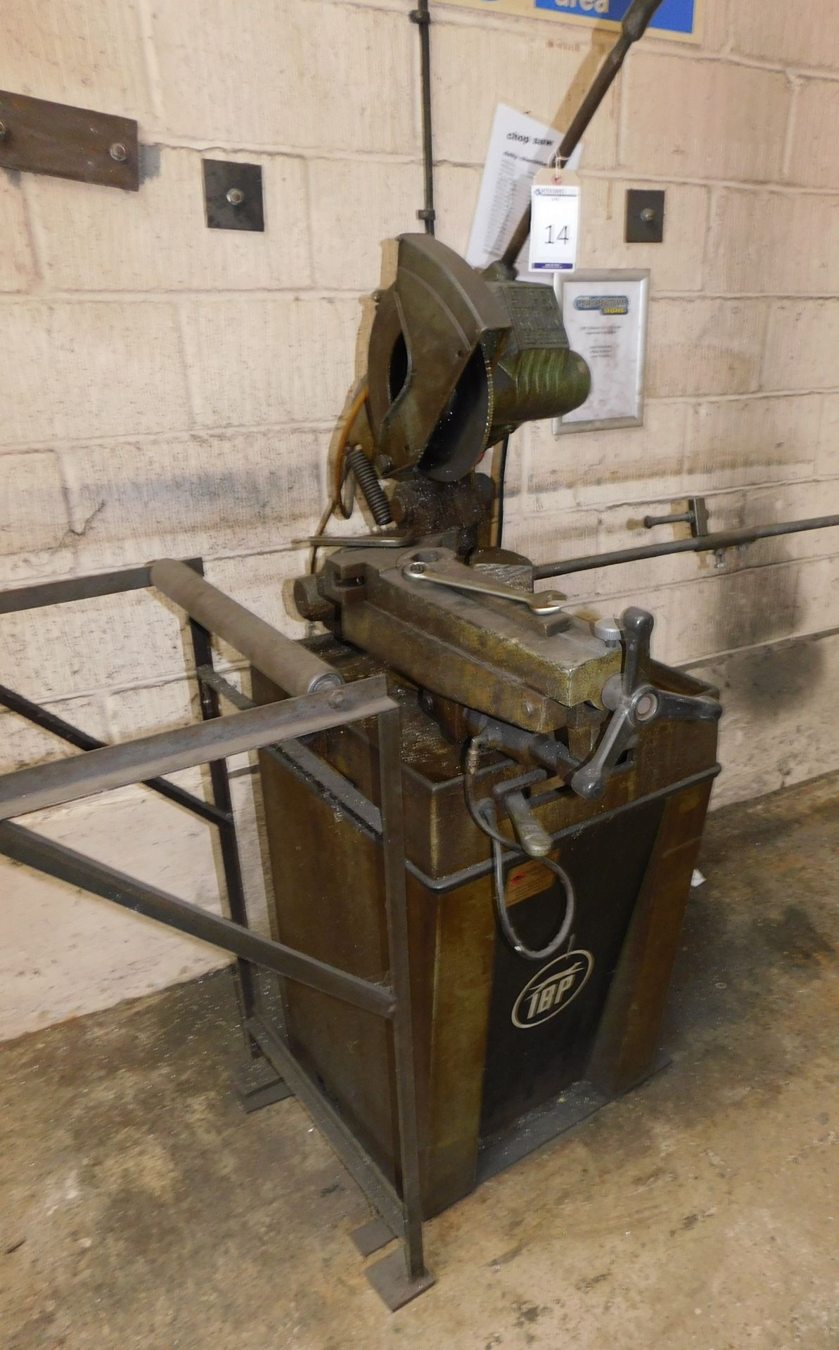 IBP Super Brown Special Cold-Cut Cut Off Saw & Infeed Table