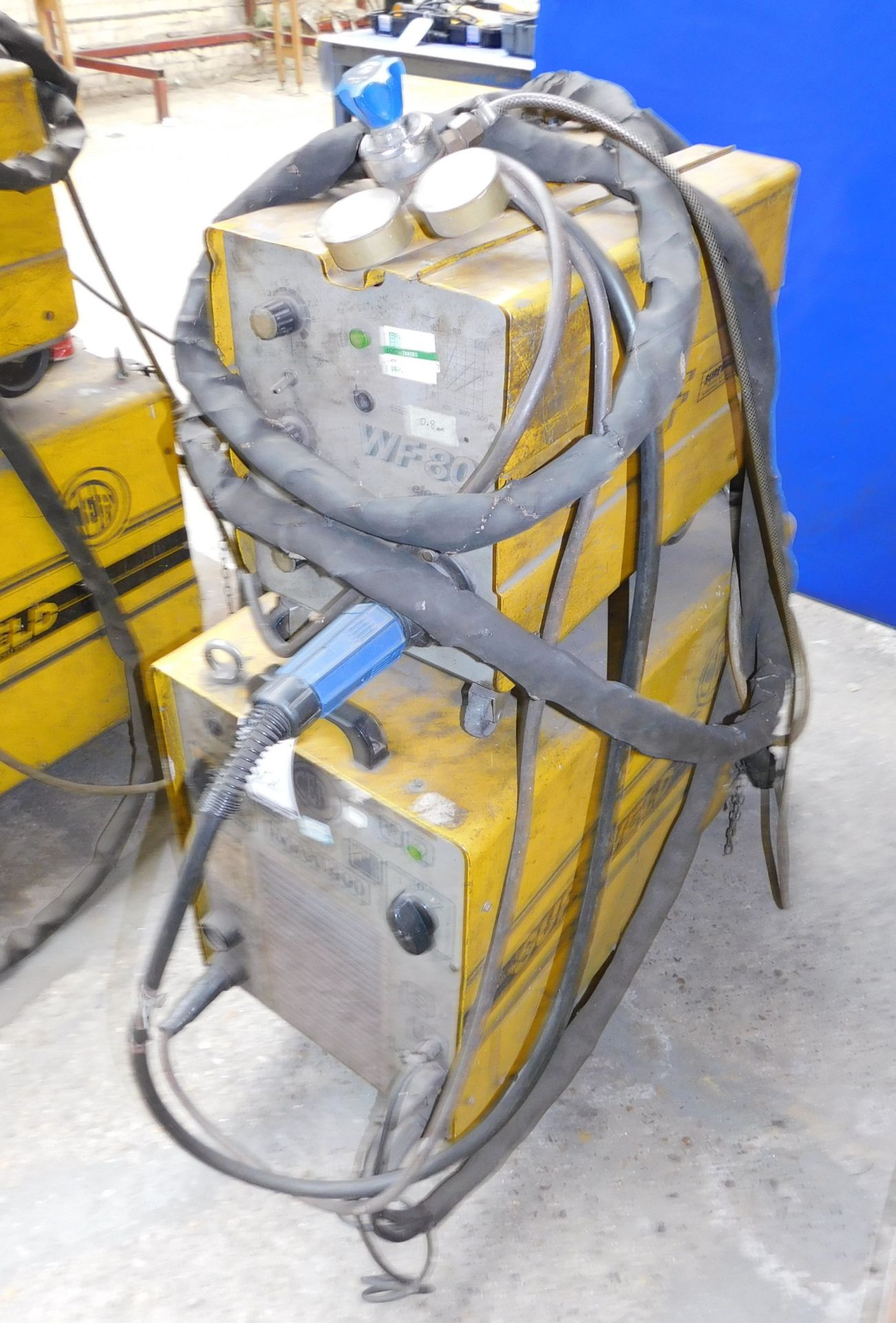 CEA Sureweld MXI 400 MIG Welder with WF80 Electronic Wire Feeder, Torch, Earth Lead & Gauge, s/n - Image 2 of 5