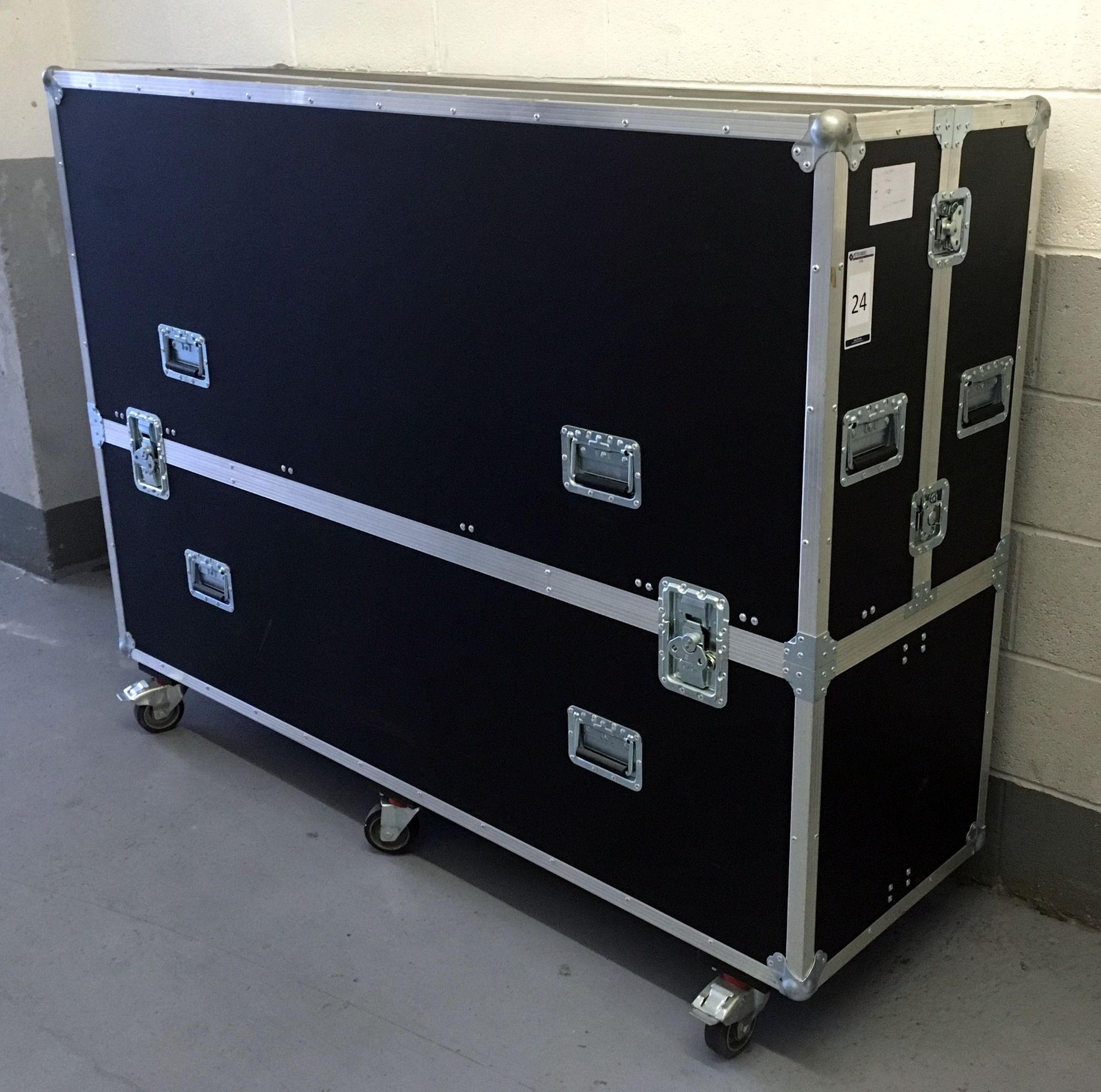 Absolute Casing Mobile Flight Case c/w Divider (1820mm x 1220mm x 540mm) (Located Stockport – - Image 5 of 5