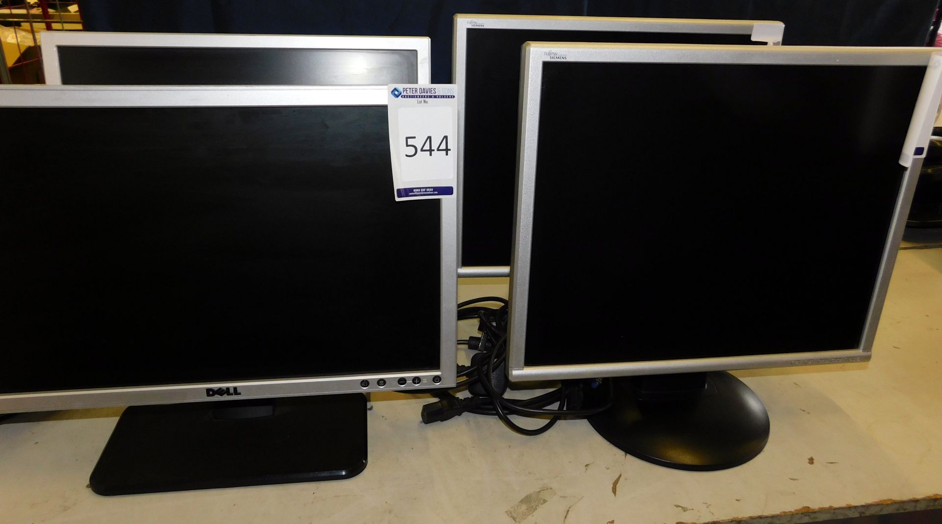 4 Various 19” Monitors (Located Stockport – Viewing by Appointment & Collection Friday 26th May