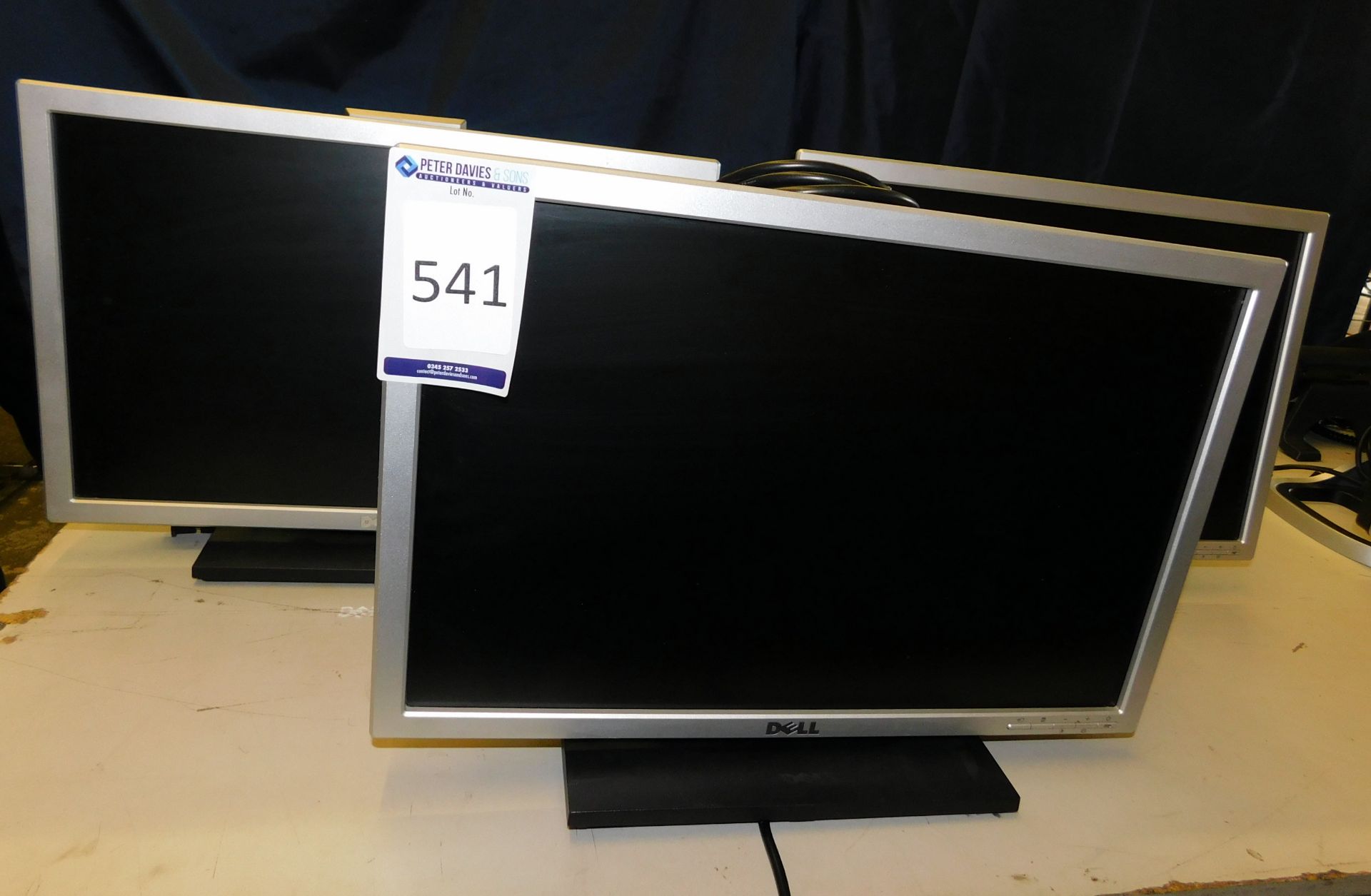 3 Dell 19” Monitors (Located Stockport – Viewing by Appointment & Collection Friday 26th May ONLY)
