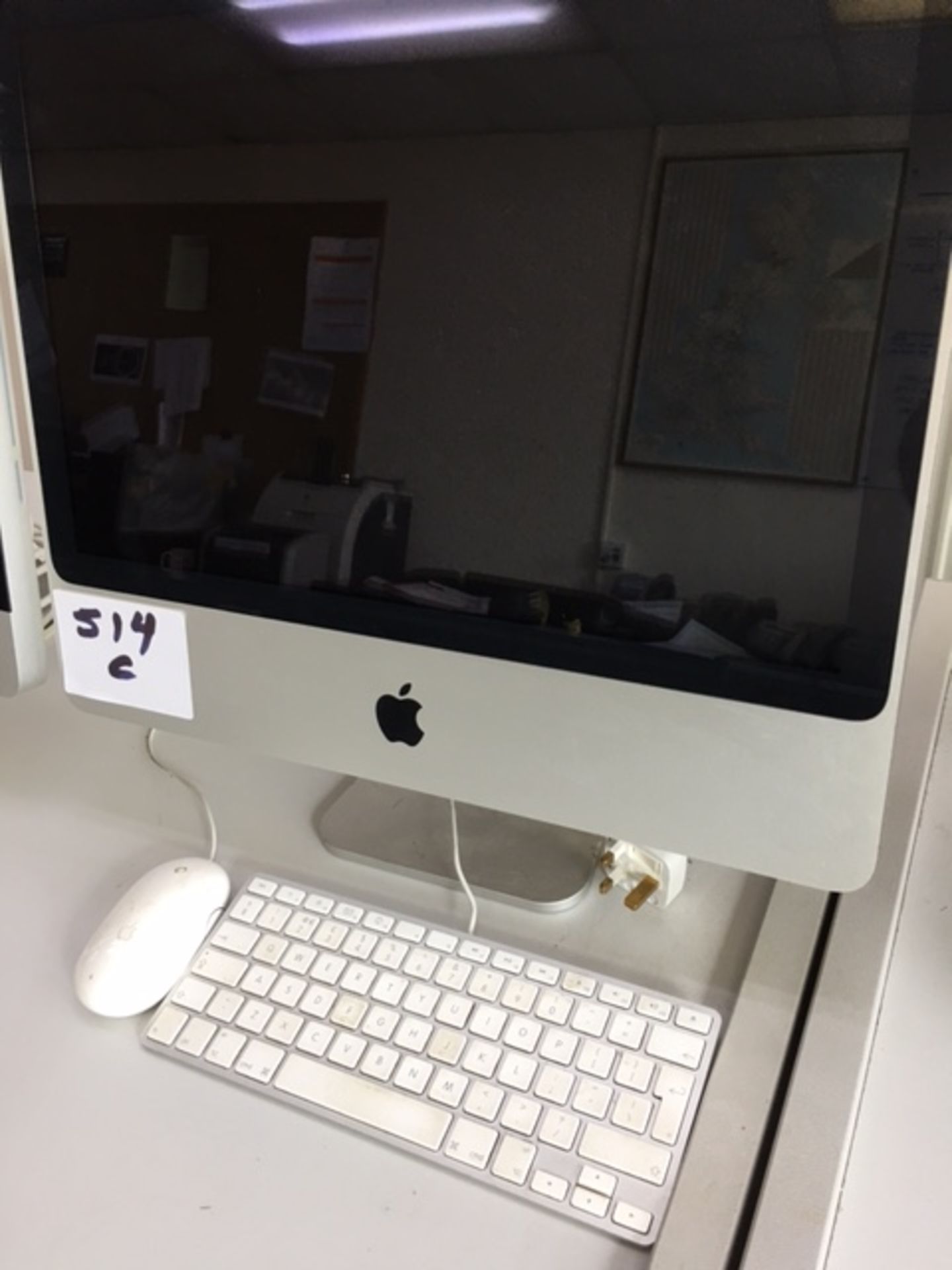 Apple iMac 20" with 2.66 GHz Intel Core 2 Duo processor; 4GB667 MHz DDR SD RAM Serial Number
