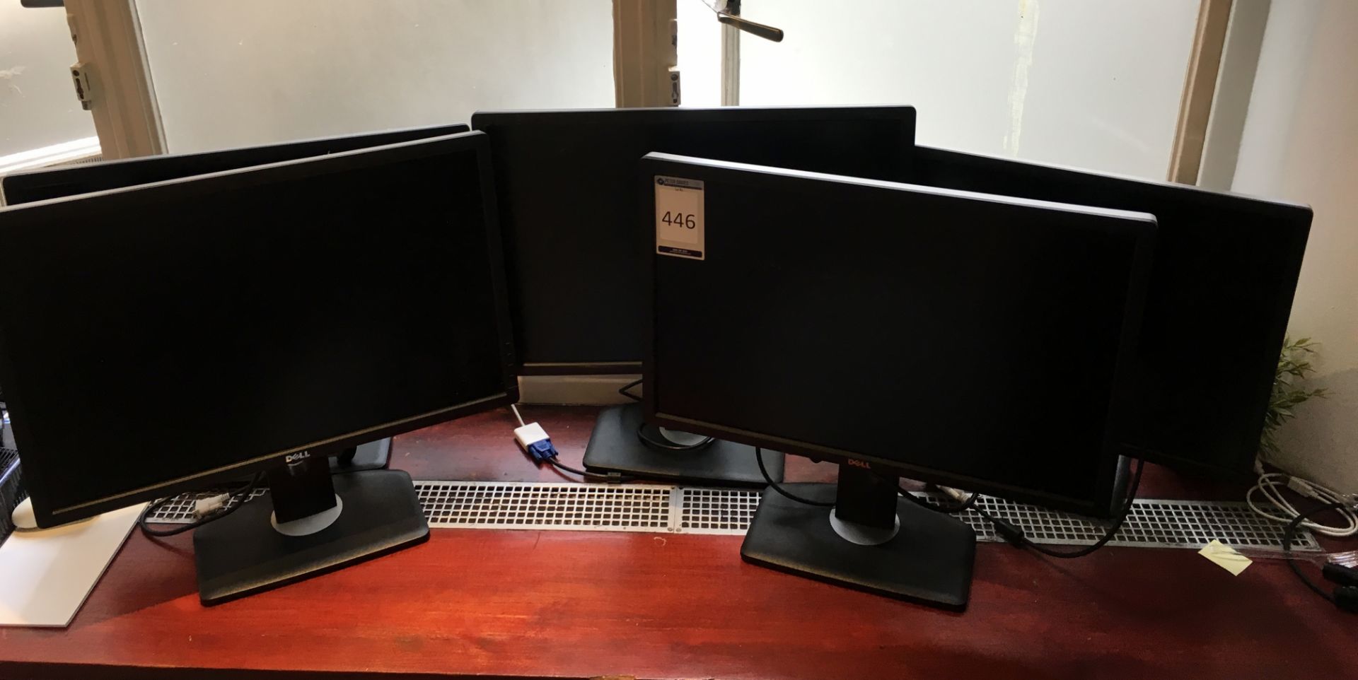 Five Assorted Dell TFT Screens (Located Central London – Viewing Strictly by Appointment Only –