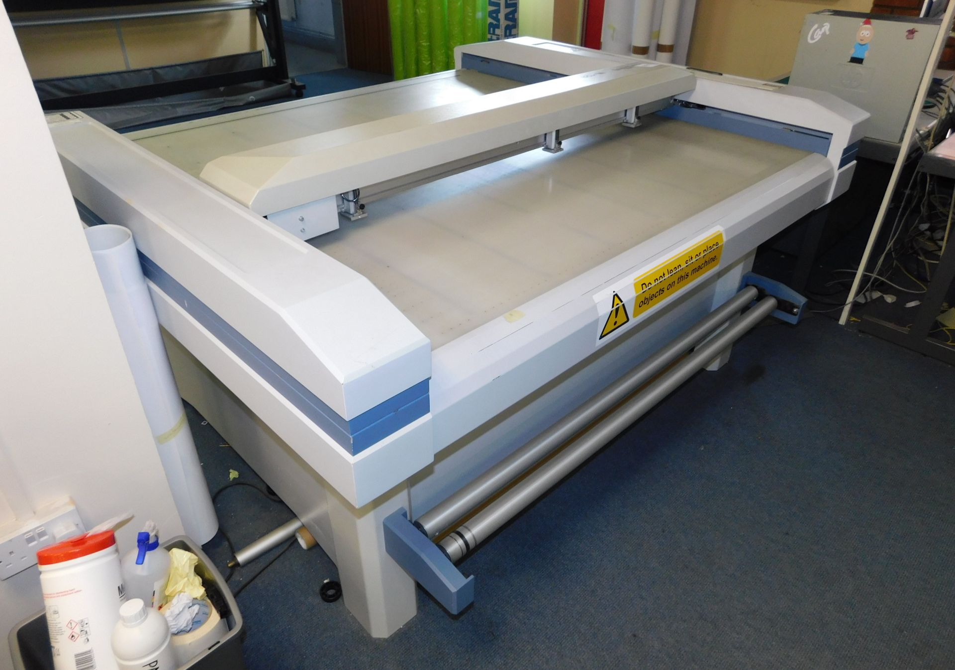 2008 Zund M1200 Vinyl Plotter, s/n M0120687 with PC - Image 3 of 3