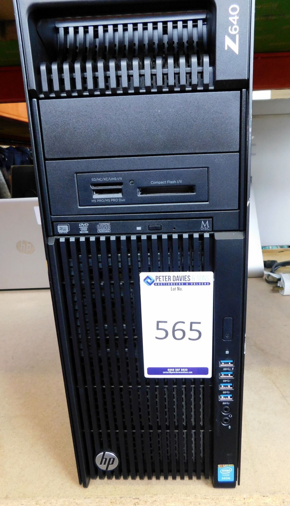 HP Z640Xeon E5 2630V3 2.4ghz Tower Computer with 32gb Ram, 1TB HDD (Located Stockport – Viewing by