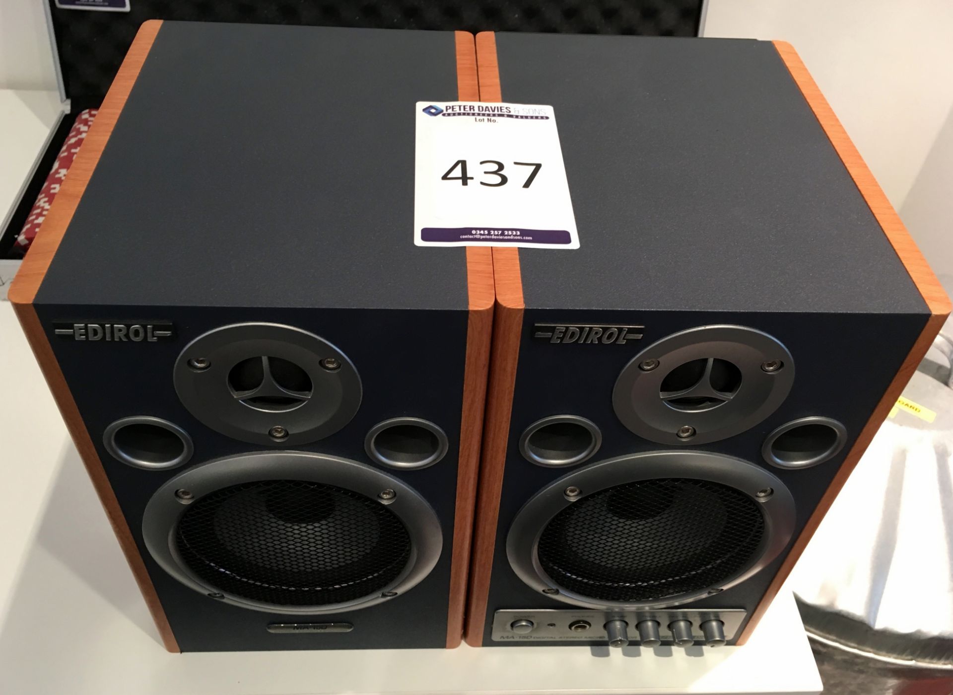 EDIROL MA-15D Digital Stereo Micro Monitor Pair(Located Central London – Viewing Strictly by