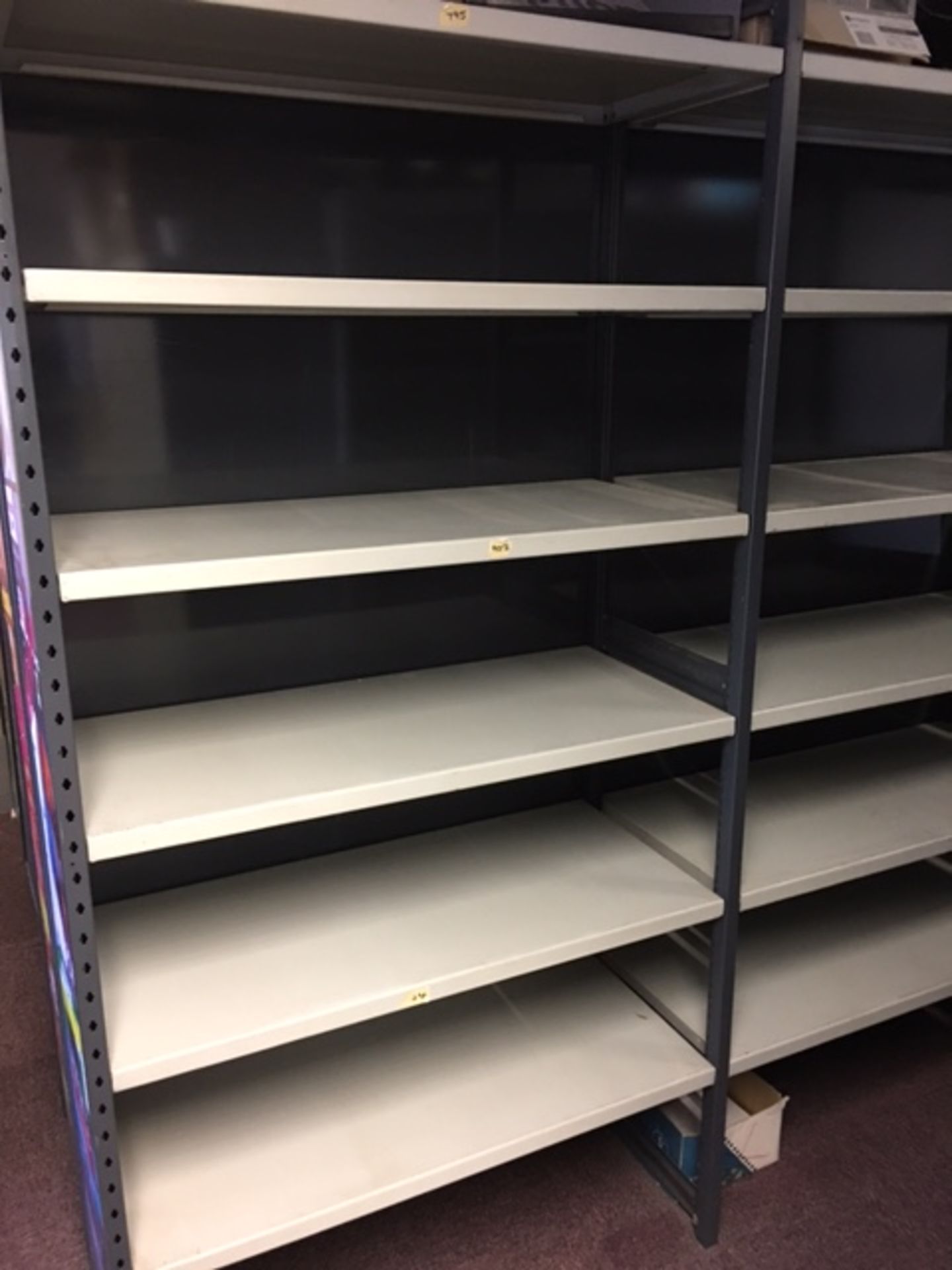 19 Bays of Bru/Nzeel Light Duty Boltless Steel Archive Shelving (Located First Floor) - Image 2 of 2