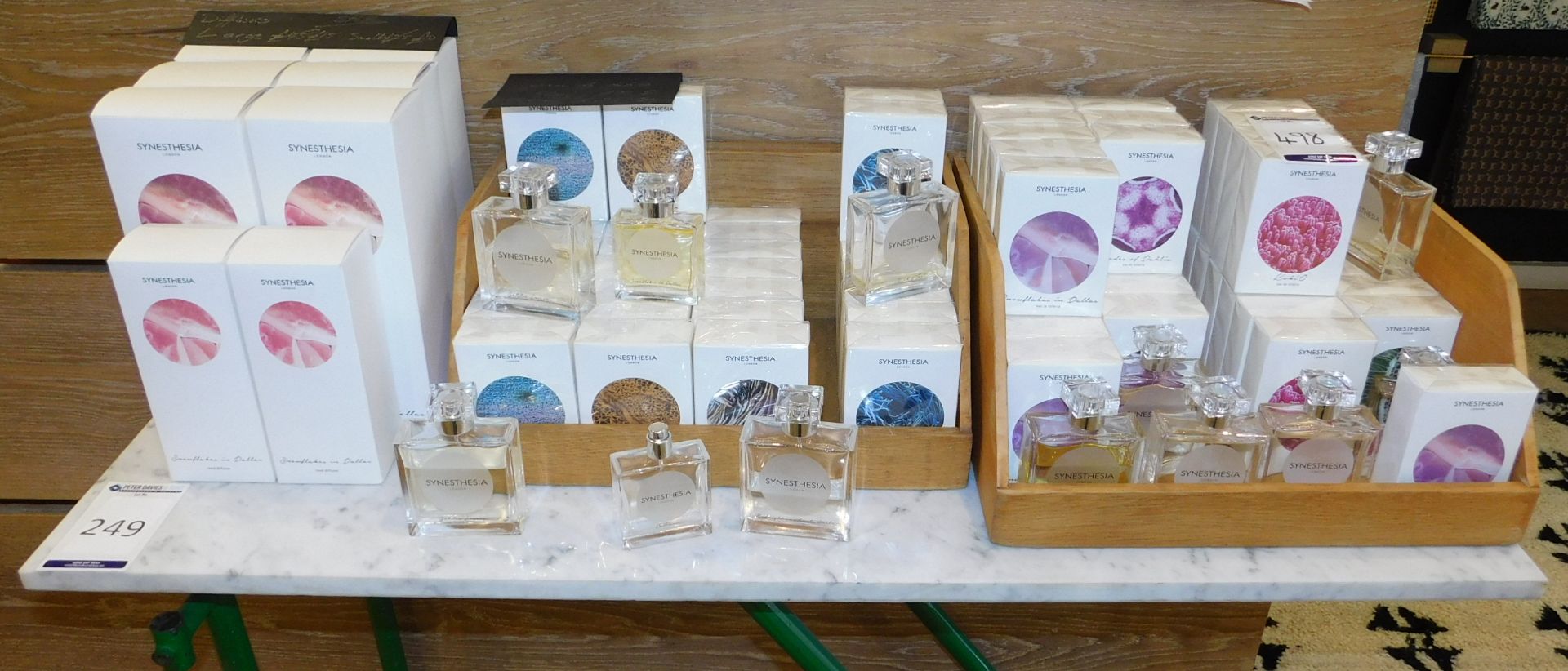 Quantity of Assorted Synestheisa Perfumes & Defusers (Located at 155 Farringdon Road, London, EC1R