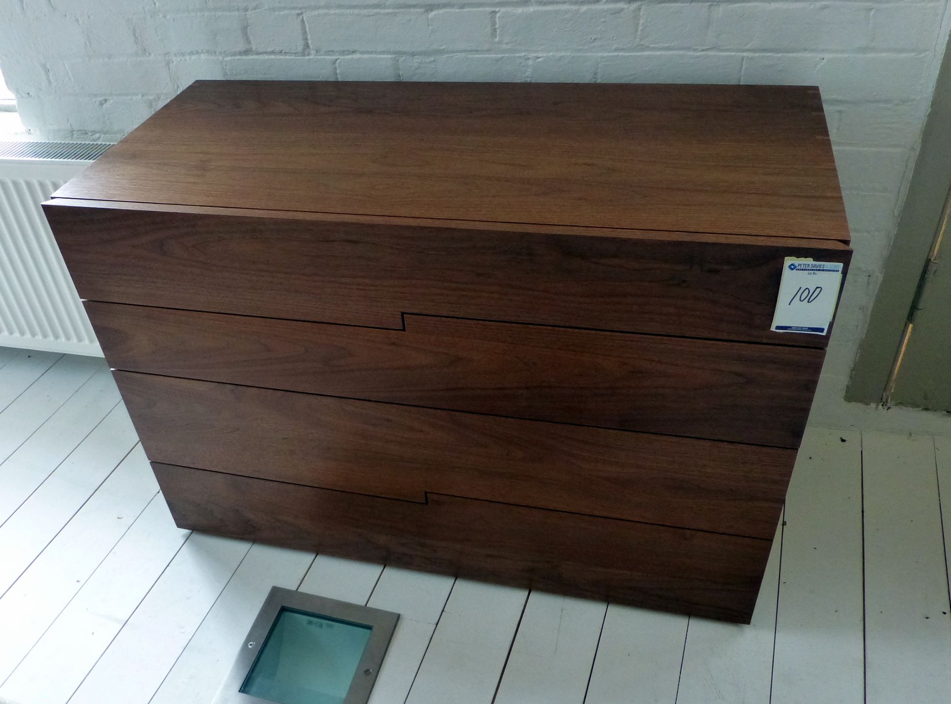 Lateral Filing Cabinet, American Black Walnut (located at 1st floor, Old Dairy Court, 17 Crouch