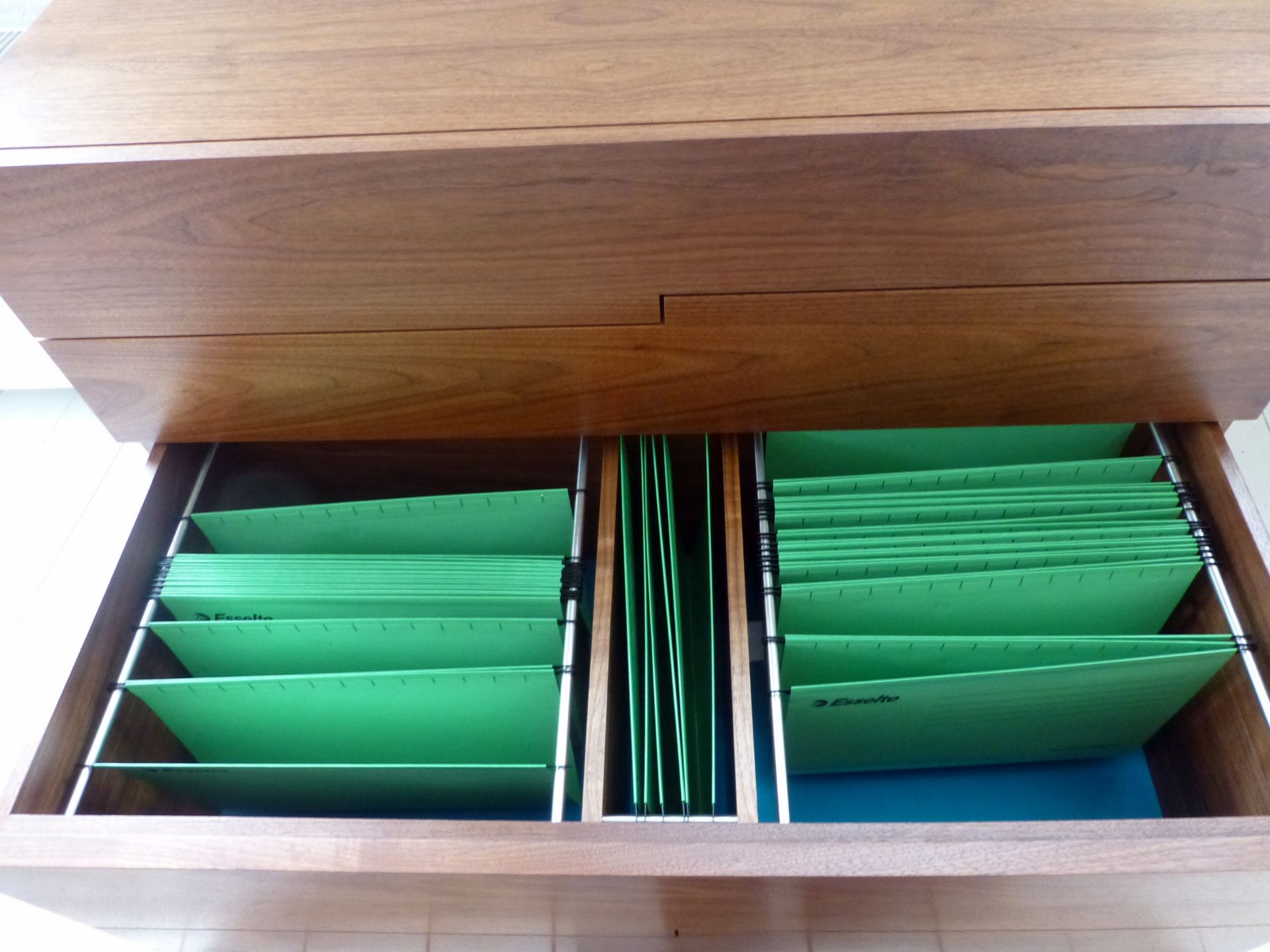 Lateral Filing Cabinet, American Black Walnut (located at 1st floor, Old Dairy Court, 17 Crouch - Image 2 of 2