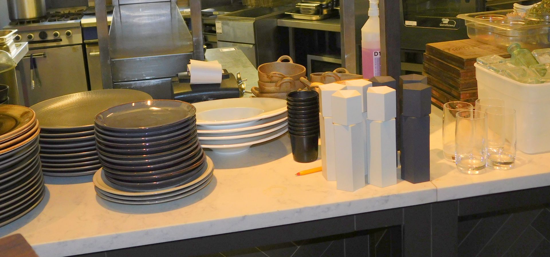Quantity of Assorted Crockery & Serving Dishes etc. (Located at 155 Farringdon Road, London, EC1R - Image 2 of 4
