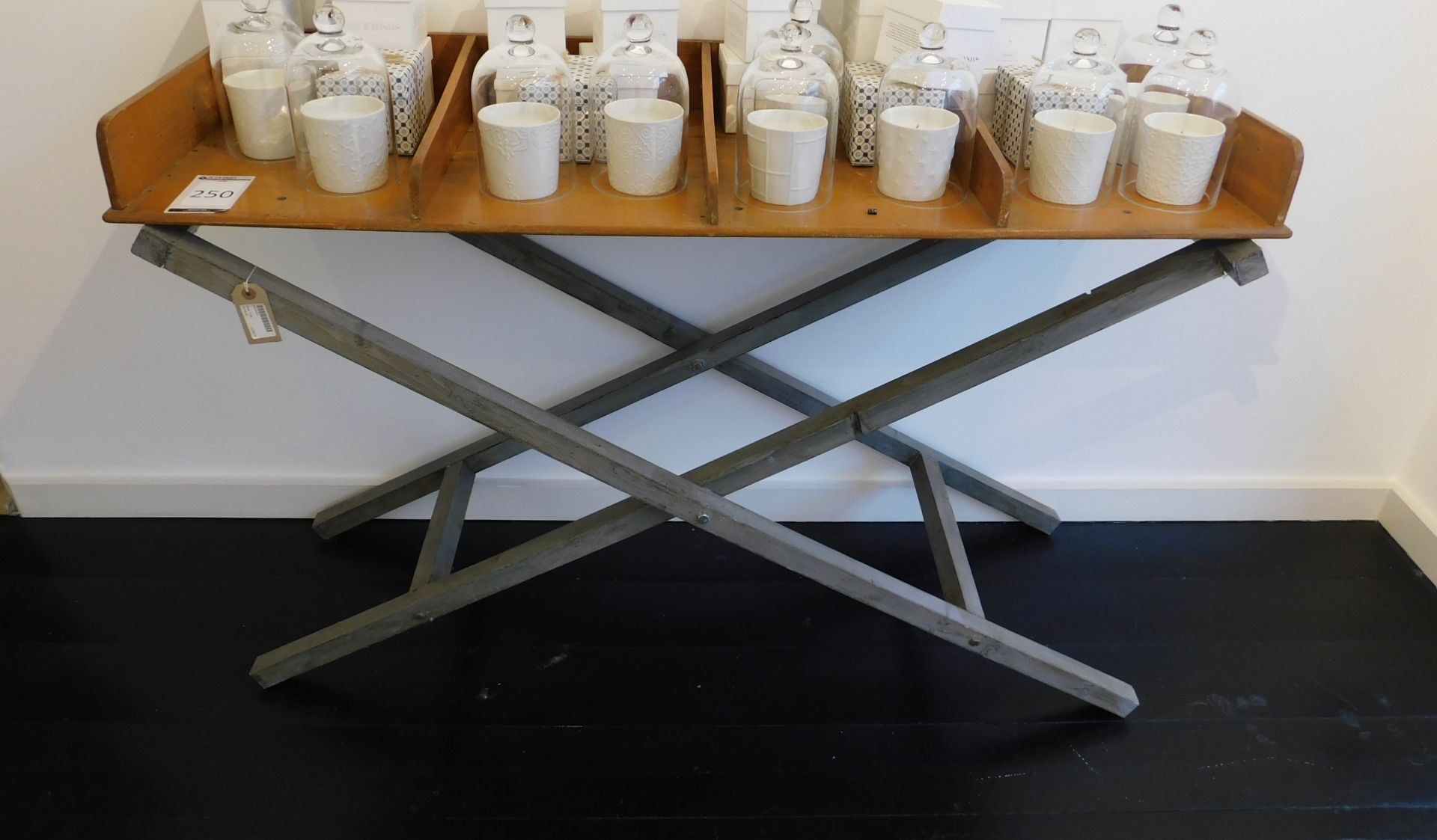 Post Tray Stand on Cross Supports (Retail £325) (Located at 155 Farringdon Road, London, EC1R 3AF)