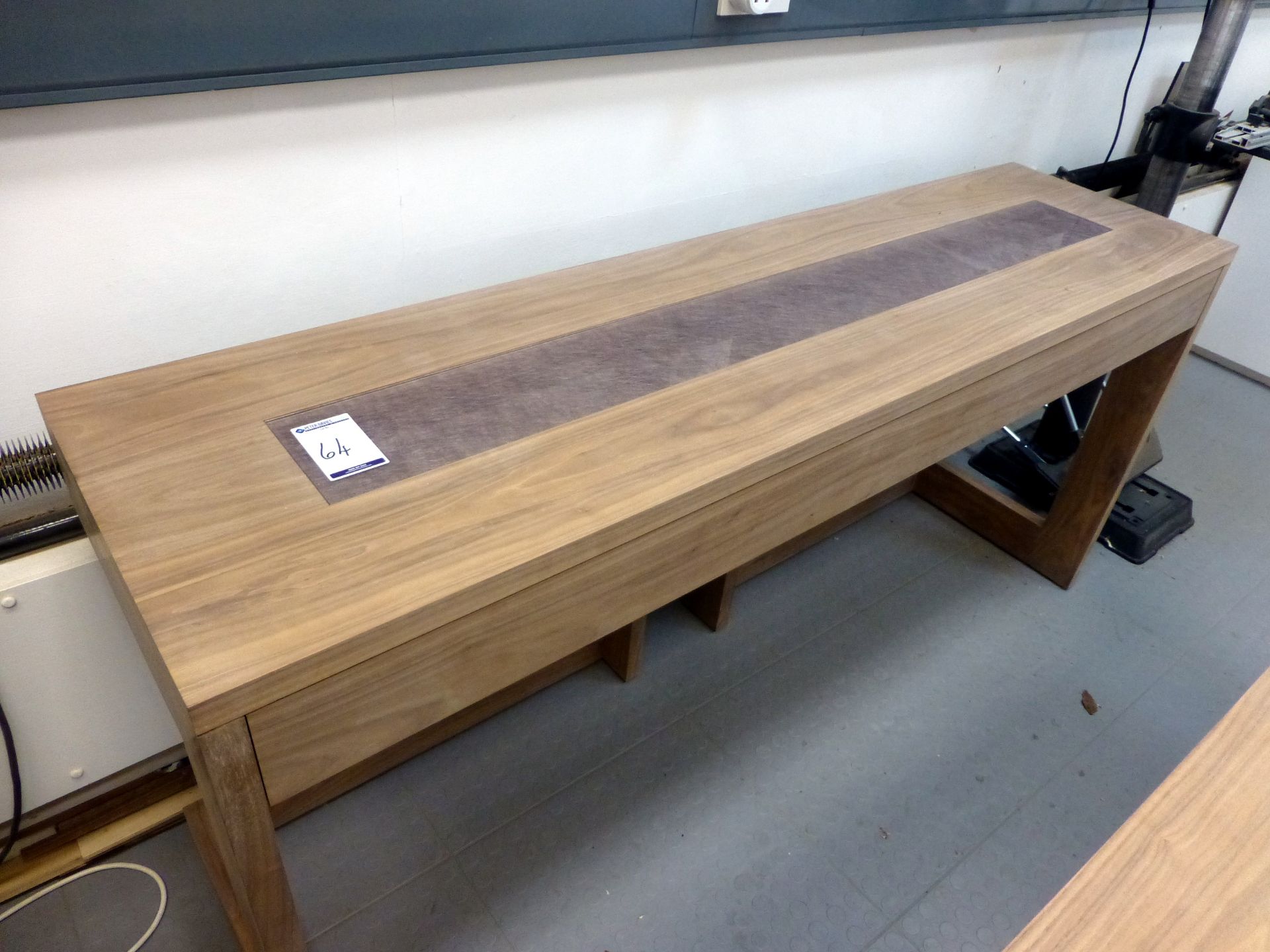 Glamorous Butler Console Table, American Black Walnut (Part Finished) Manufactured by Tree