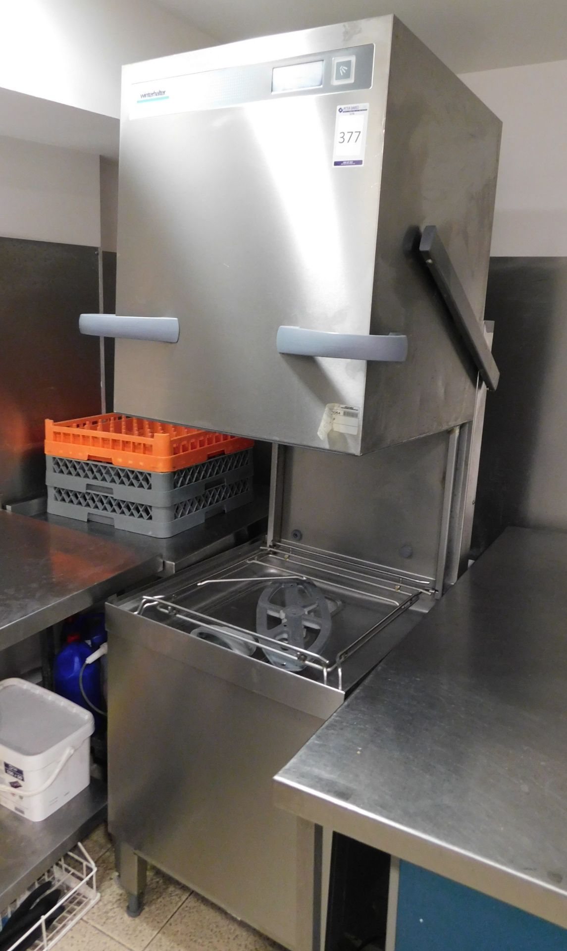 Winterhalter PT-M Hood Stainless Steel Cased Commercial Dishwasher (Located at 155 Farringdon - Image 2 of 2