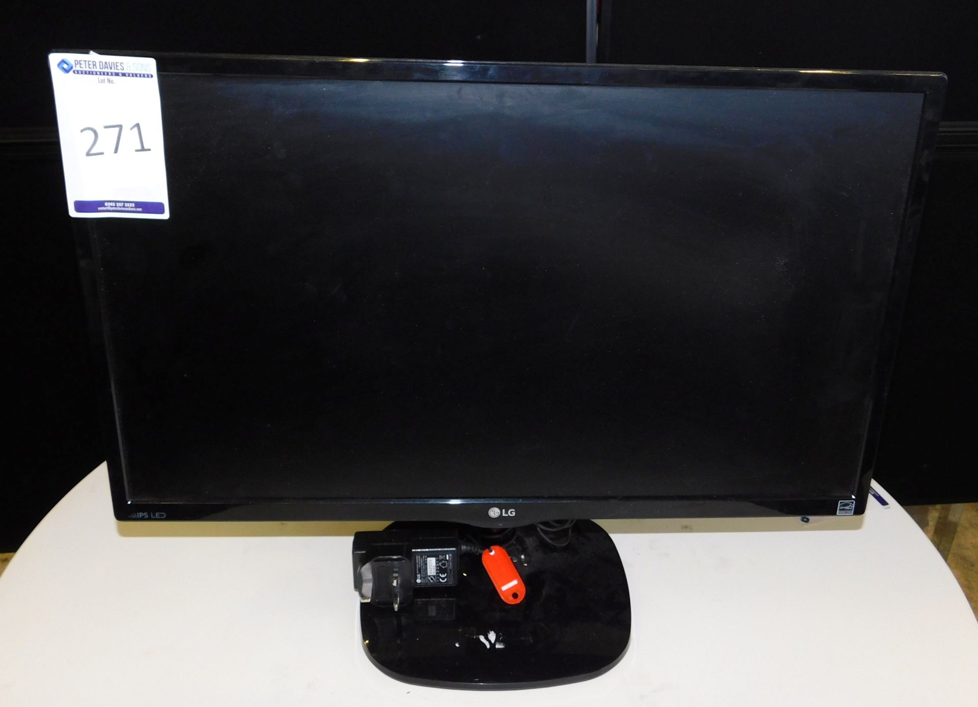 LG IPS LED 24” Monitor (Located The Auction Complex, Houldsworth Mill, Stockport, SK5 6DA)