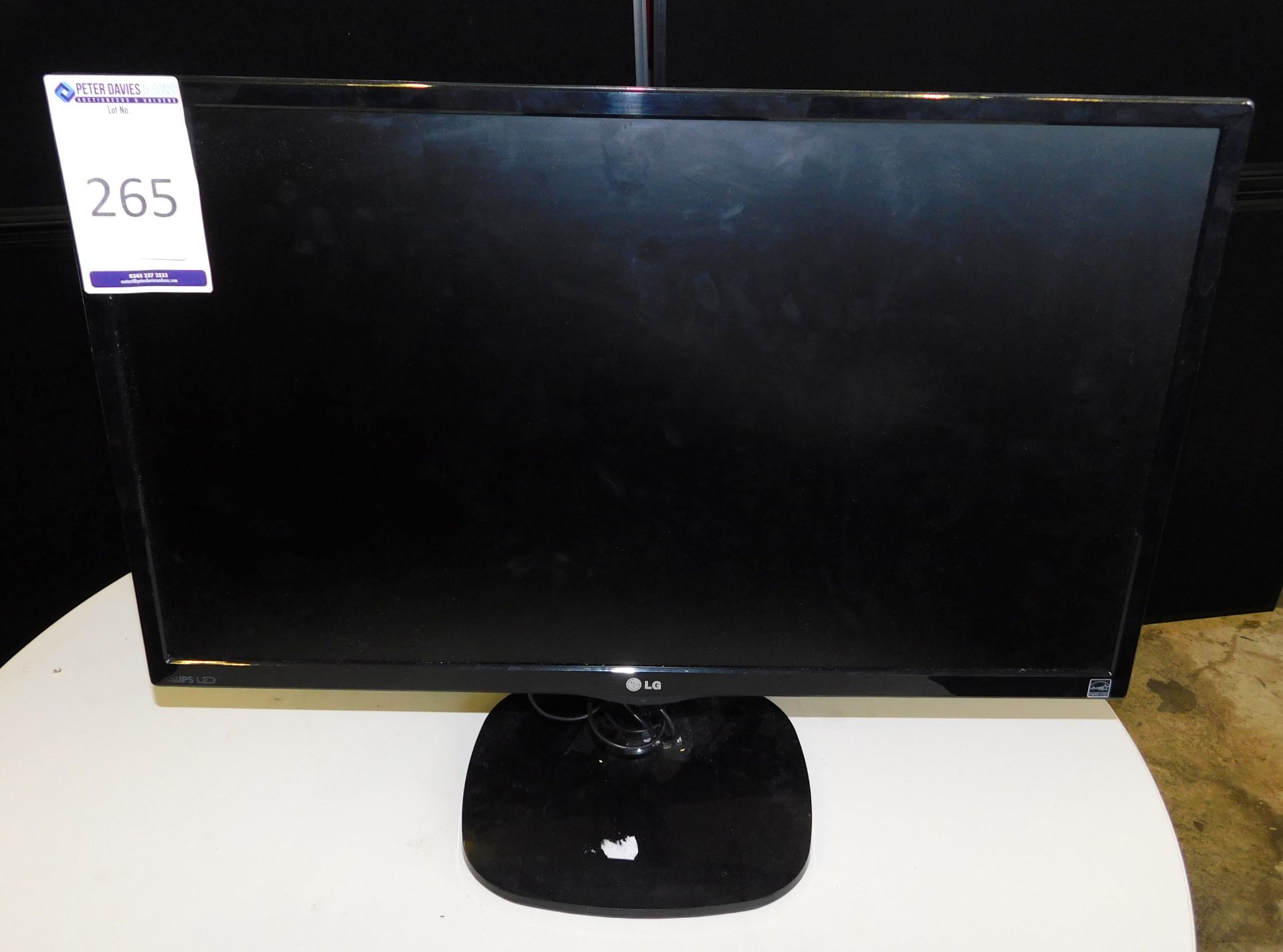 LG IPS LED 24” Monitor (Located The Auction Complex, Houldsworth Mill, Stockport, SK5 6DA)