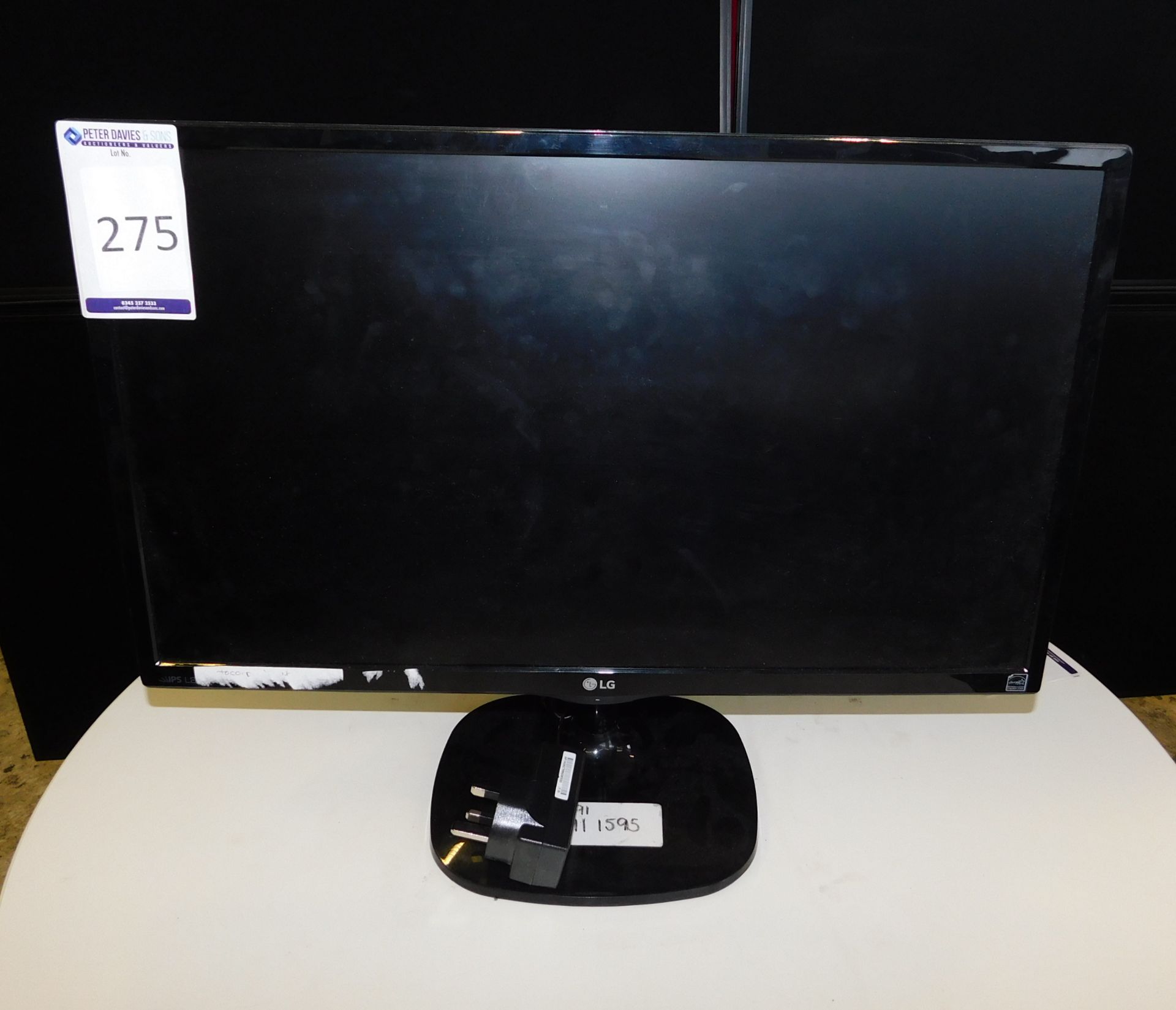 LG IPS LED 24” Monitor (Located The Auction Complex, Houldsworth Mill, Stockport, SK5 6DA)