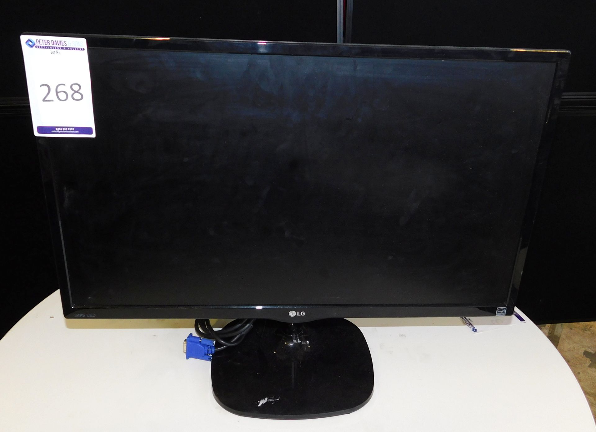 LG IPS LED 24” Monitor (Located The Auction Complex, Houldsworth Mill, Stockport, SK5 6DA)