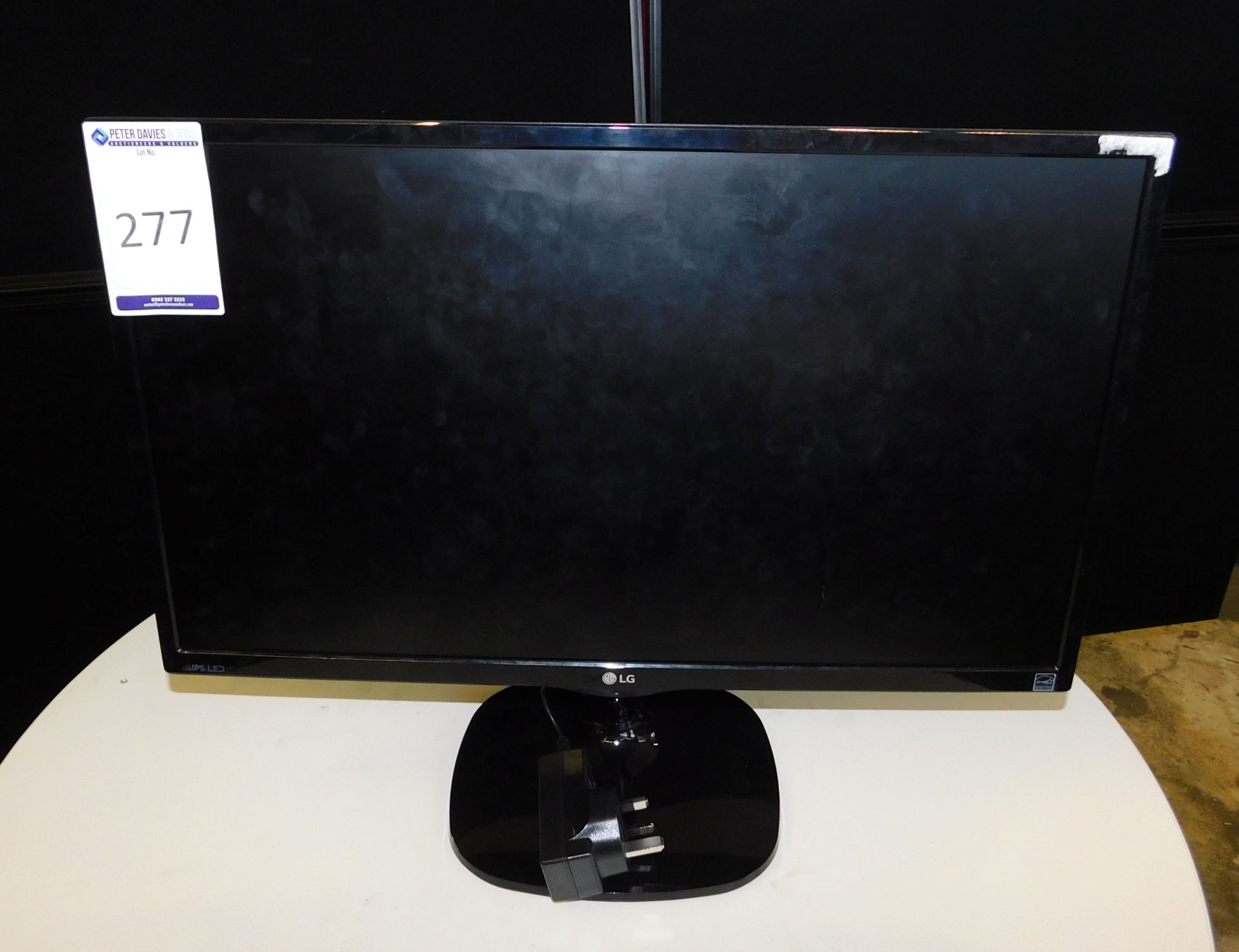 LG IPS LED 24” Monitor (Located The Auction Complex, Houldsworth Mill, Stockport, SK5 6DA)