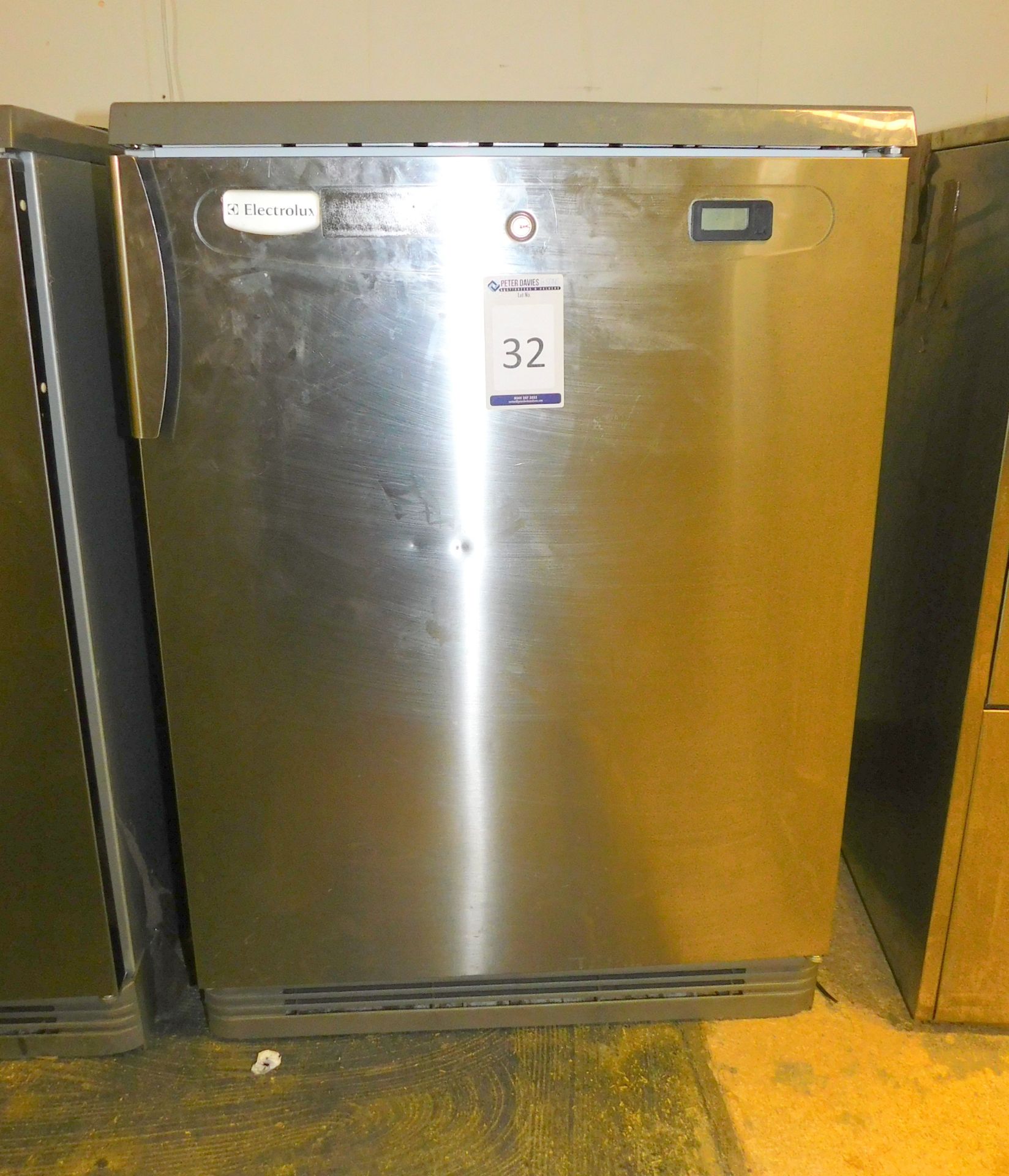 Electrolux RUCR16X1G Under Counter Refrigerator with Stainless Steel Door, 2015, Serial Number: