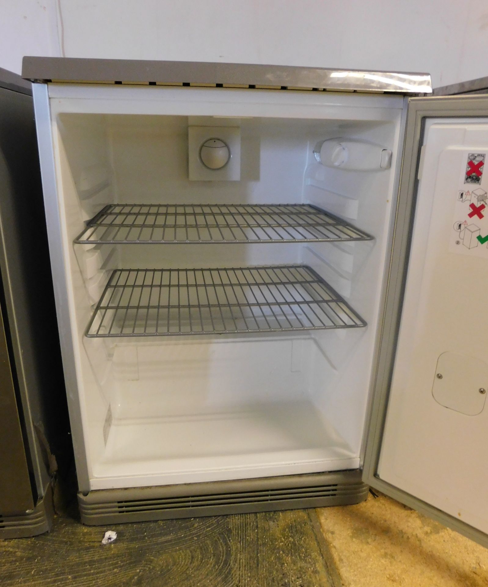 Electrolux RUCR16X1G Under Counter Refrigerator with Stainless Steel Door, 2015, Serial Number: - Image 2 of 2