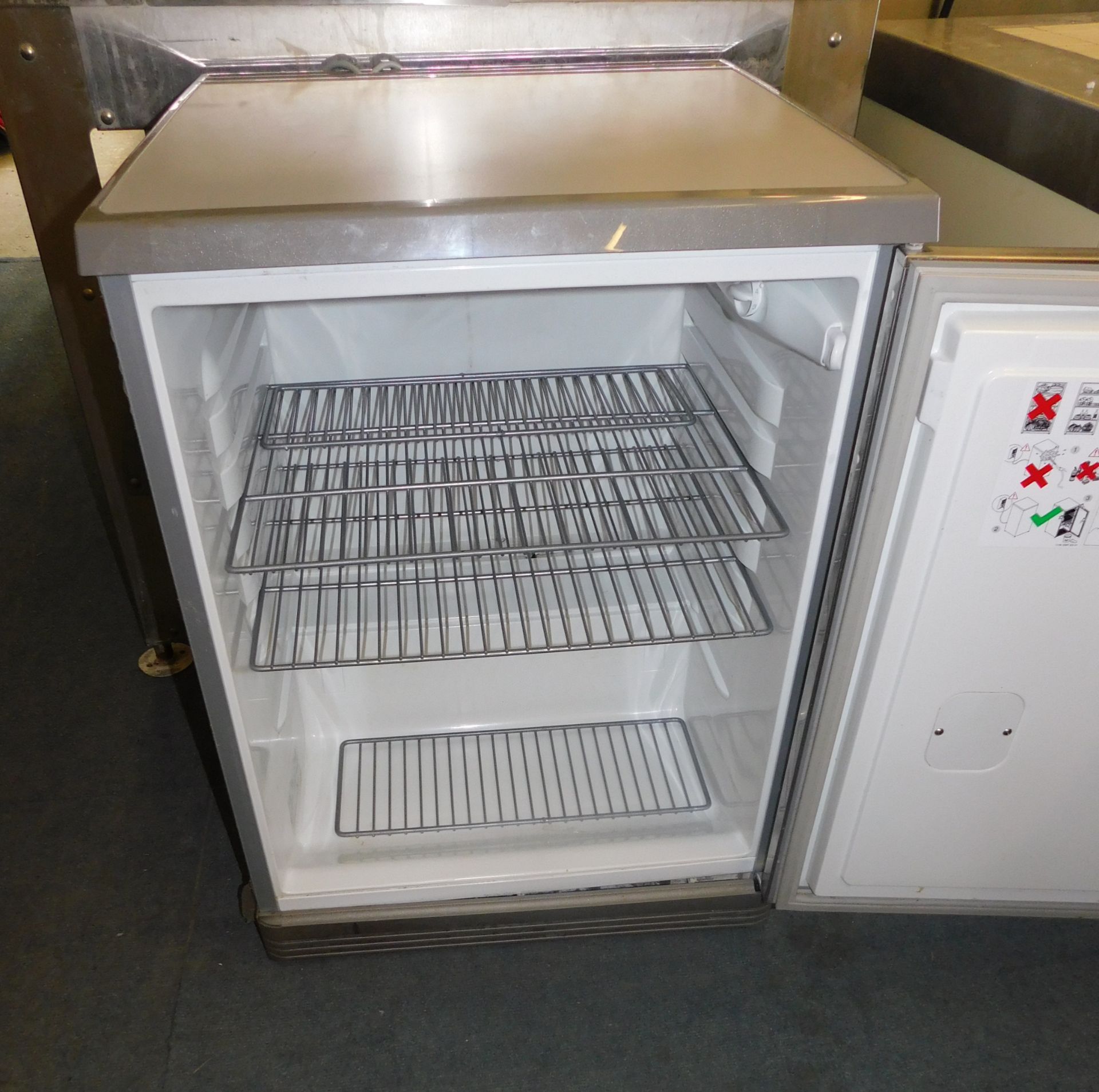 Electrolux RUCR16X1G Under Counter Refrigerator with Stainless Steel Door, 2015, Serial Number: - Image 2 of 2