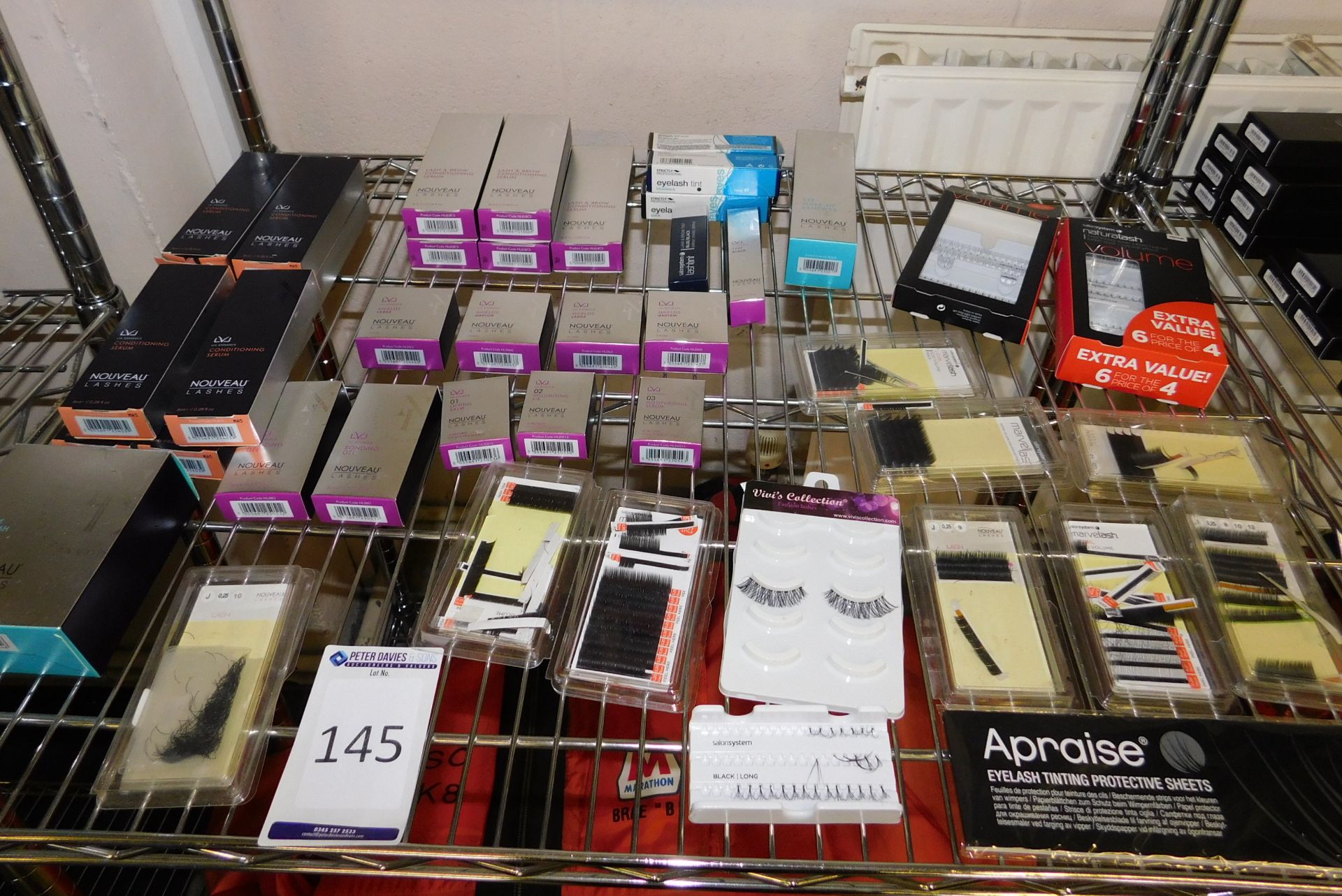 Contents of Shelf to include 40 Eyelash Products (Located The Auction Complex, Houldsworth Mill,