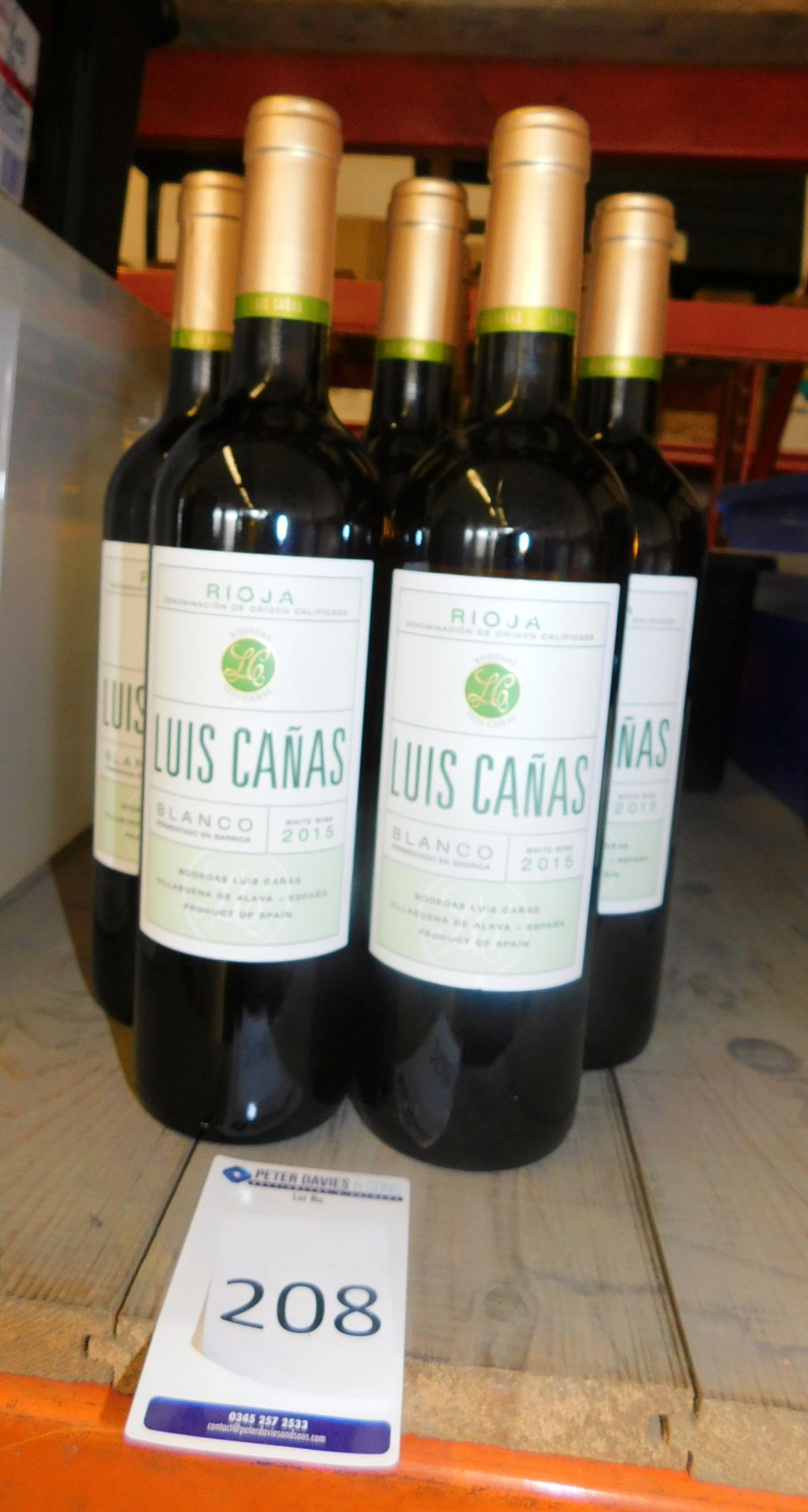 14 Bottle of Luis Canas Rioja (Located The Auction Complex, Houldsworth Mill, Stockport, SK5 6DA)
