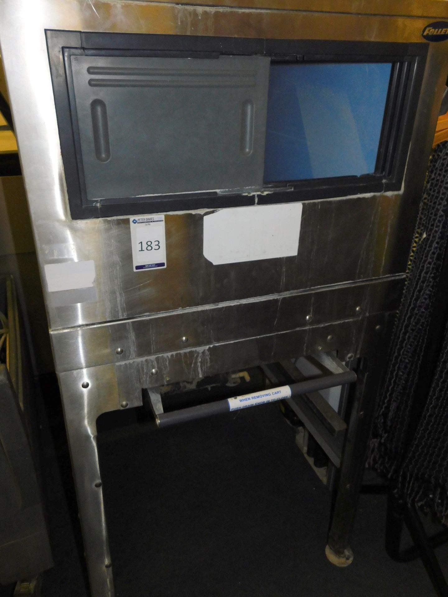 Follett High Capacity Ice Machine with Plastic Cart (Located The Auction Complex, Houldsworth - Image 3 of 3