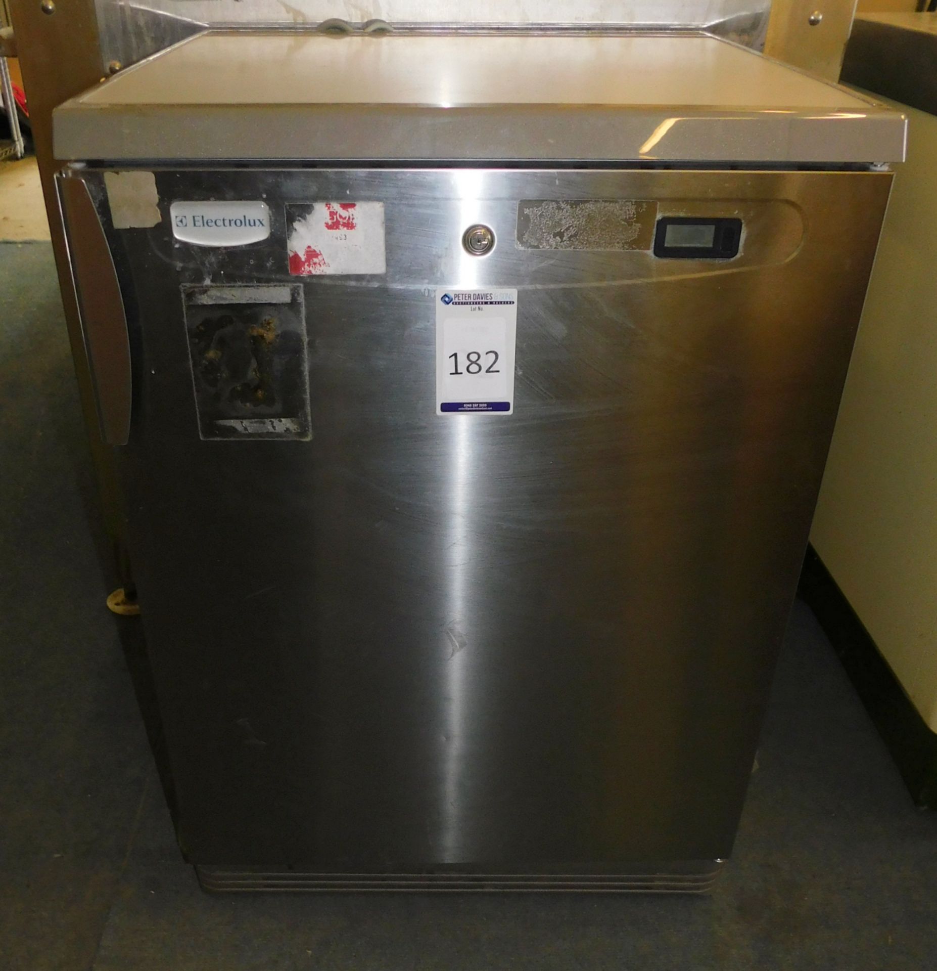 Electrolux RUCR16X1G Under Counter Refrigerator with Stainless Steel Door, 2015, Serial Number: