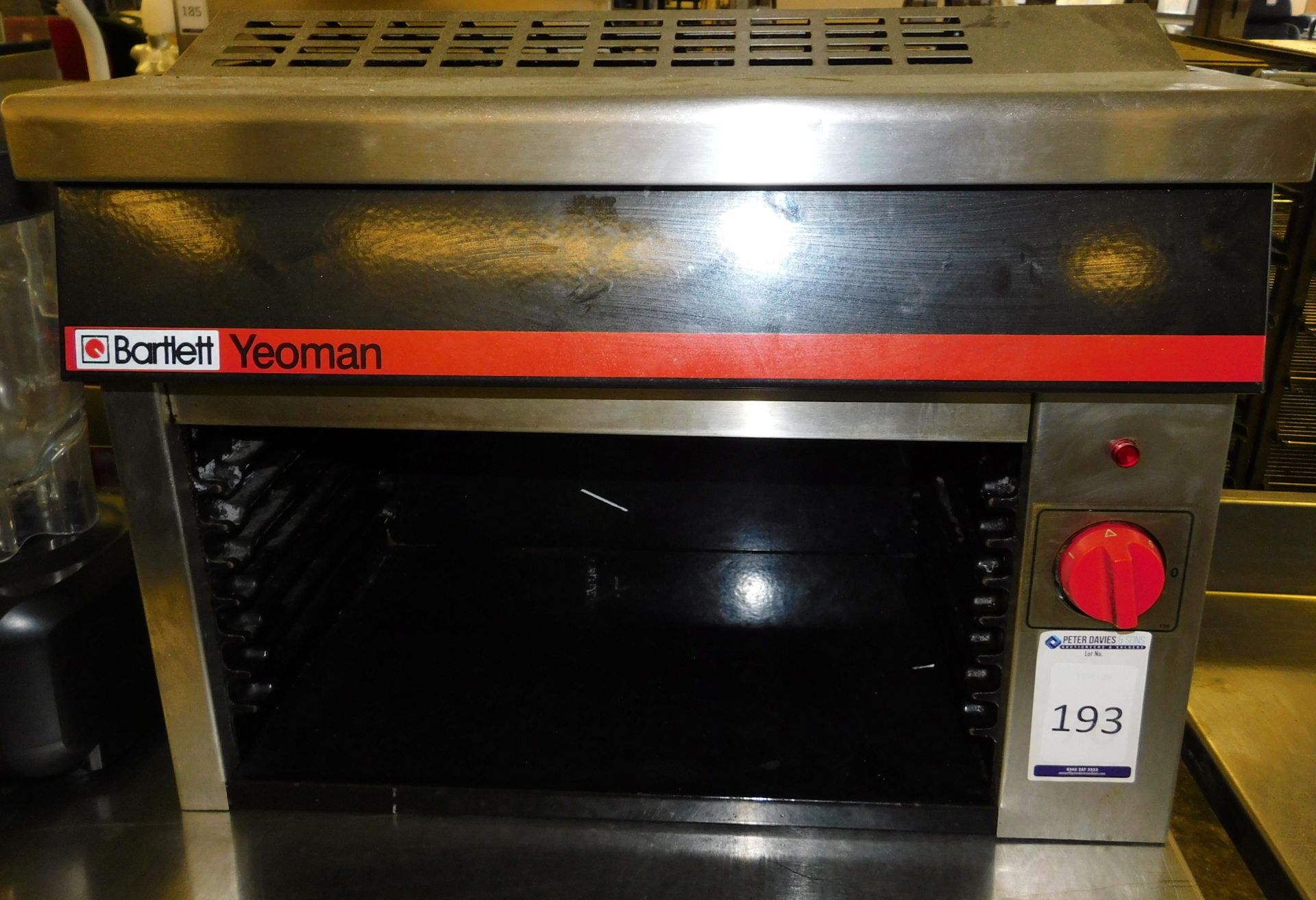 Bartlett Yeoman F20E6 Table Top Grill (Located The Auction Complex, Houldsworth Mill, Stockport, SK5