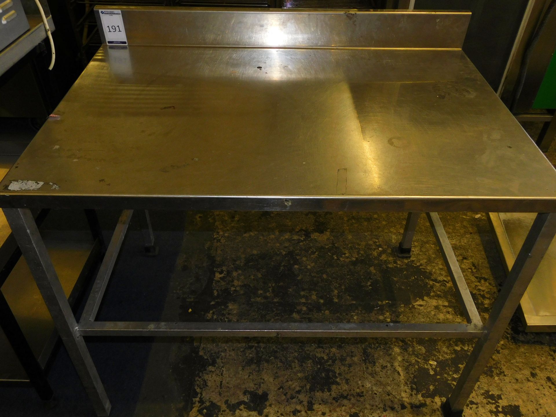 Stainless Steel Work Surface, 1070mm x 840mmx x750mm (Located The Auction Complex, Houldsworth Mill,