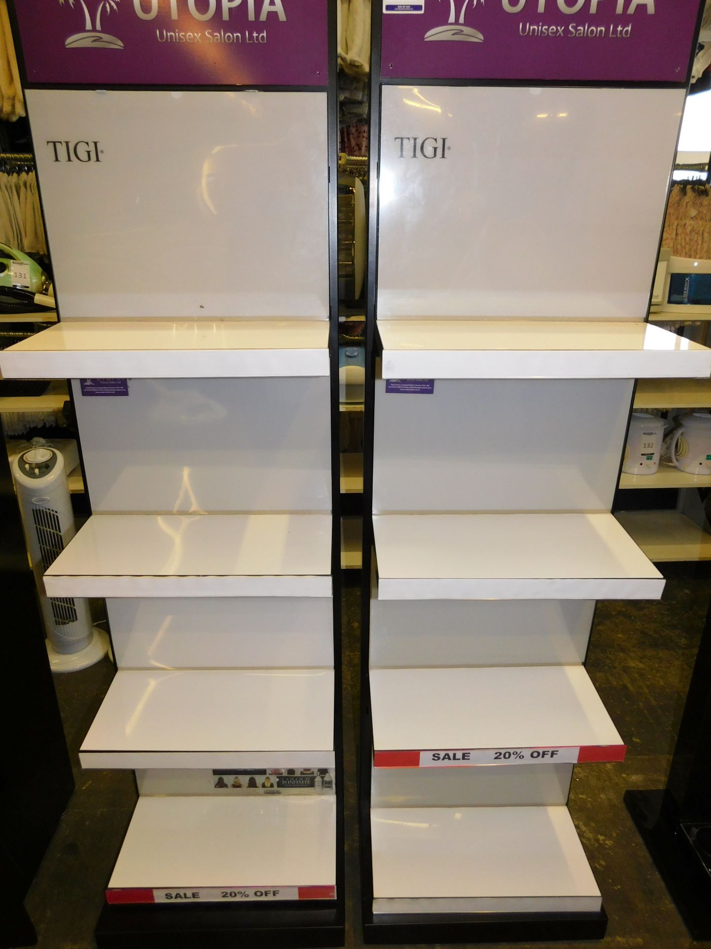 2 Multi-Tiered Display Stands (Located The Auction Complex, Houldsworth Mill, Stockport, SK5 6DA)