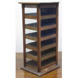 SMALL EARLY 20TH CENTURY COUNTER TOP TOBACCONIST'S CABINET, 'Kinnear Tobacco Company Limited,